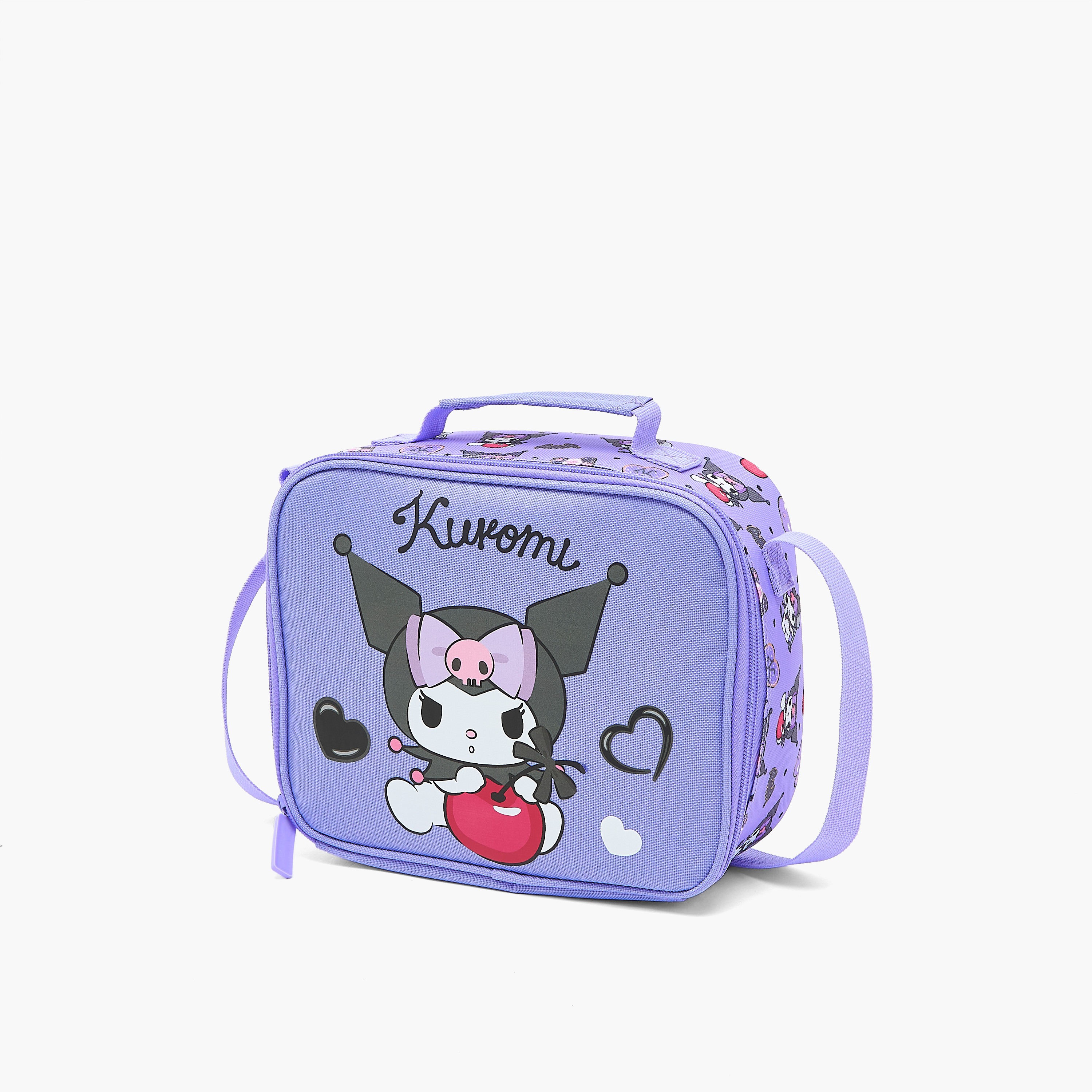Kuromi Printed 4-Piece School Bag Set for Girls 5-8 Years with Lunch Bag and Pencil Pouch-school-bagsandbackpacks-backpacks-image-11