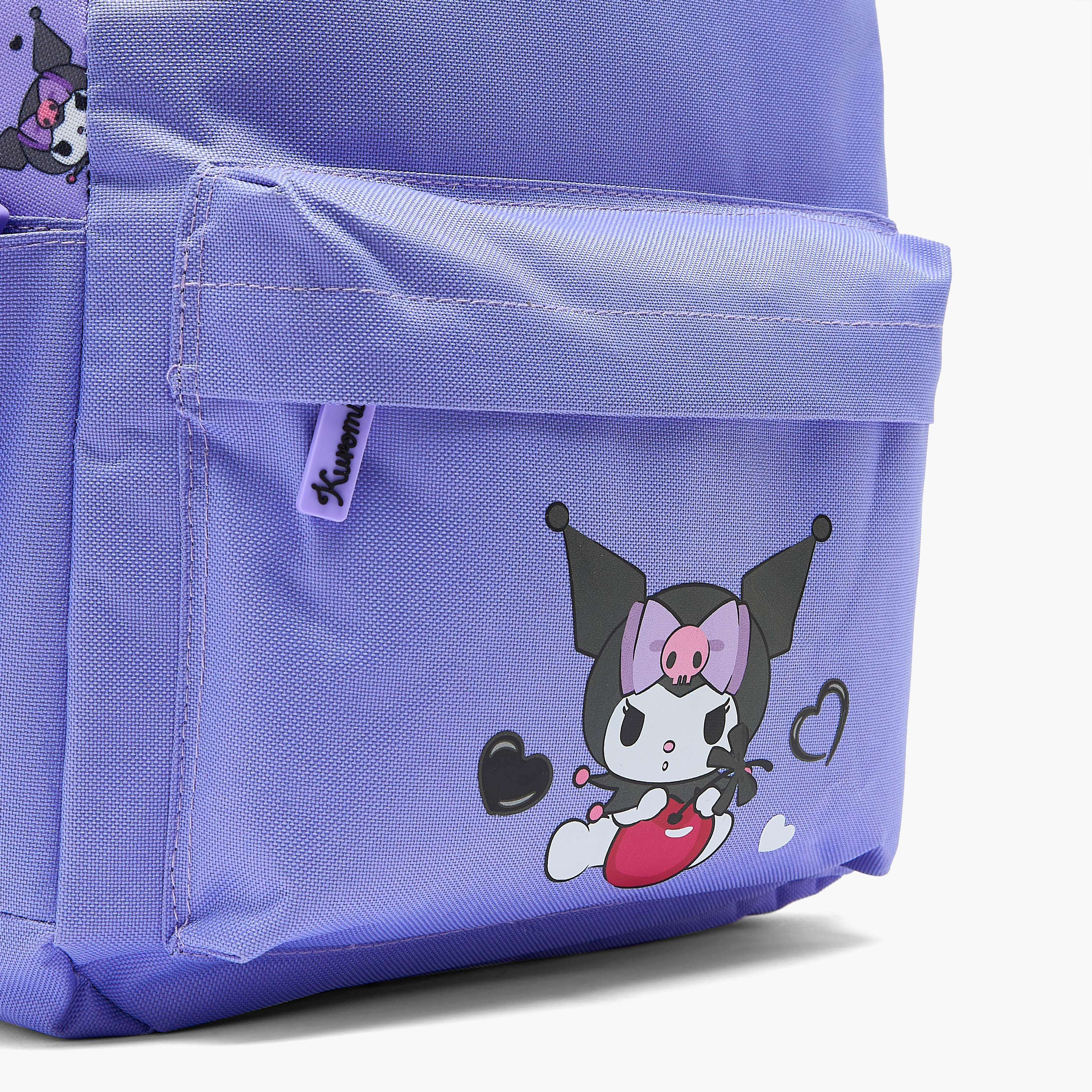 Kuromi Printed 4-Piece School Bag Set for Girls 5-8 Years with Lunch Bag and Pencil Pouch-school-bagsandbackpacks-backpacks-image-4