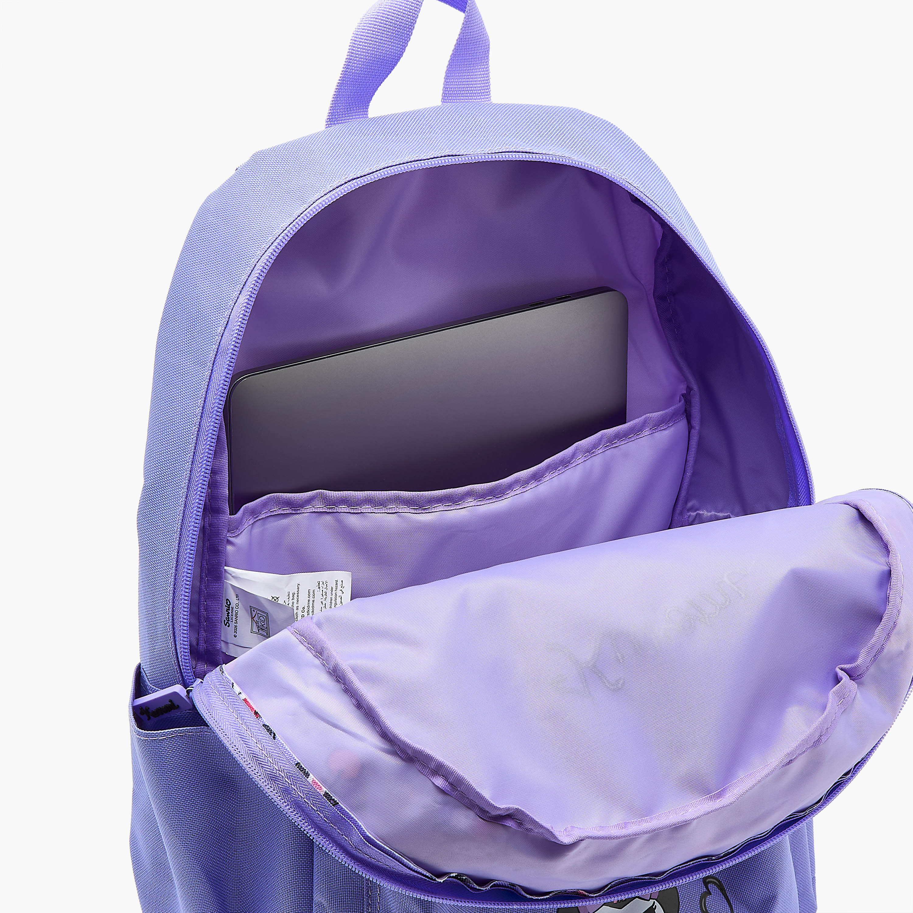 Kuromi Printed 4-Piece School Bag Set for Girls 5-8 Years with Lunch Bag and Pencil Pouch-school-bagsandbackpacks-backpacks-image-6