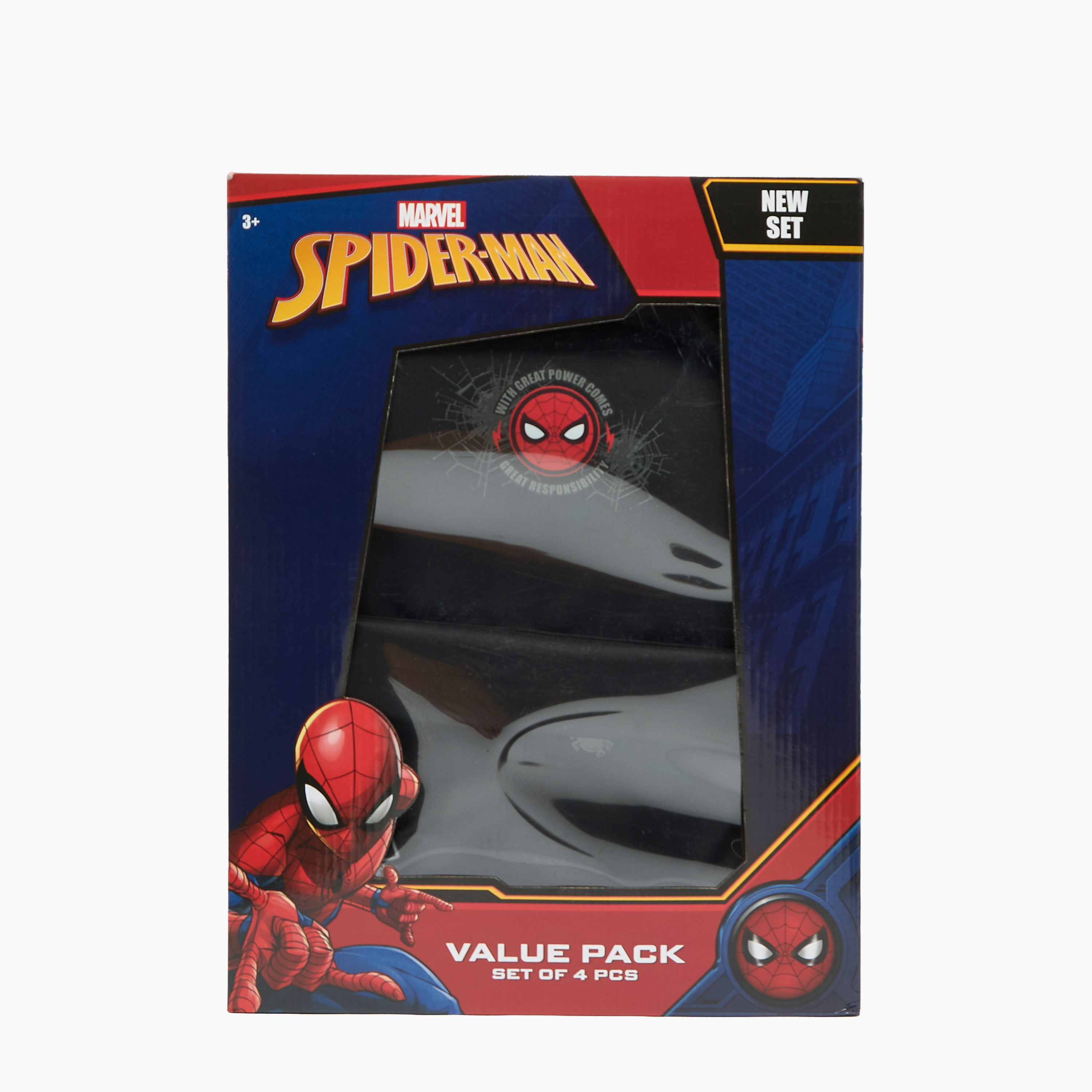 Spider-Man Print 4-Piece School Bag Set for Boys 5-8 Years with Lunch Bag and Pencil Pouch-school-bagsandbackpacks-backpacks-image-15