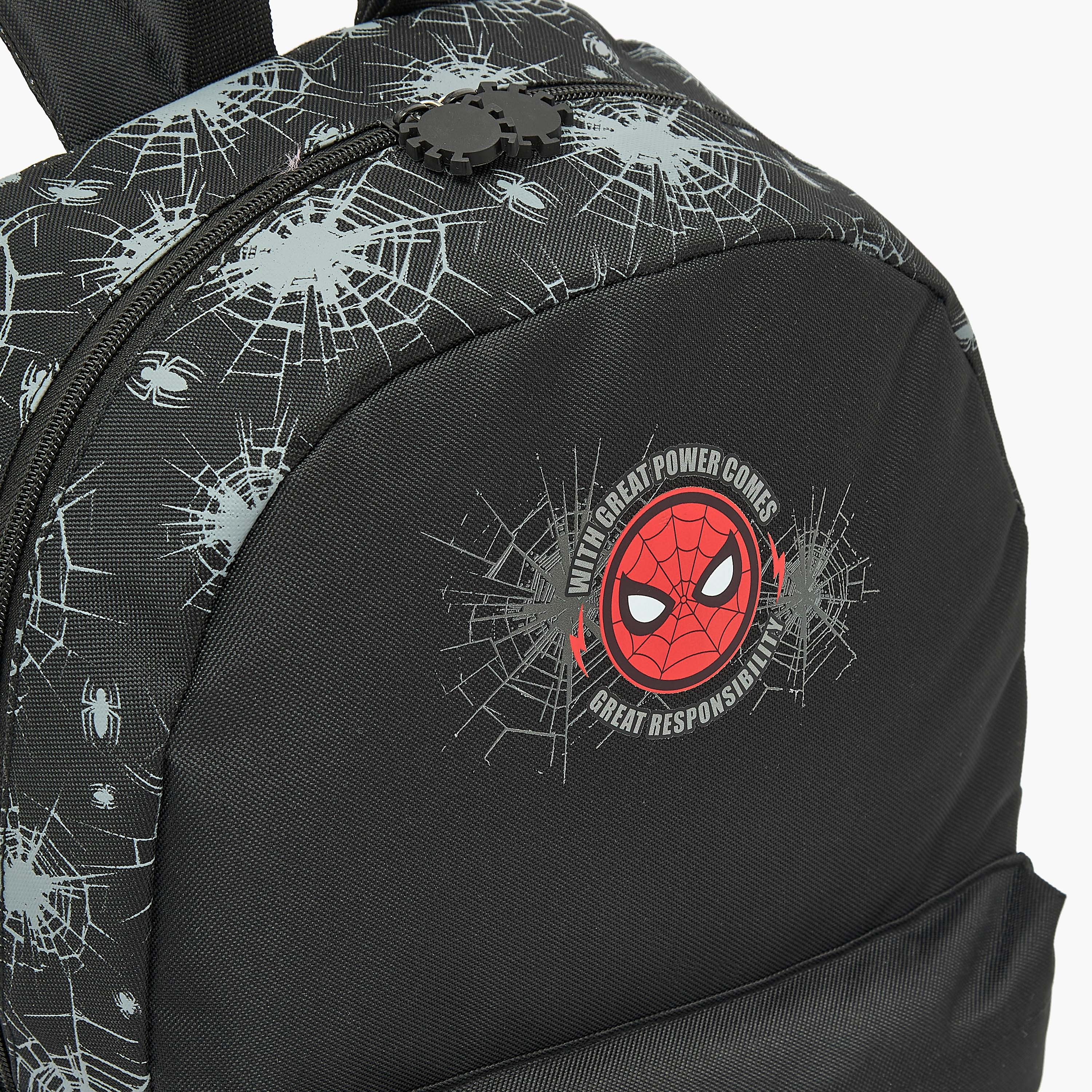 Spider-Man Print 4-Piece School Bag Set for Boys 5-8 Years with Lunch Bag and Pencil Pouch-school-bagsandbackpacks-backpacks-image-4