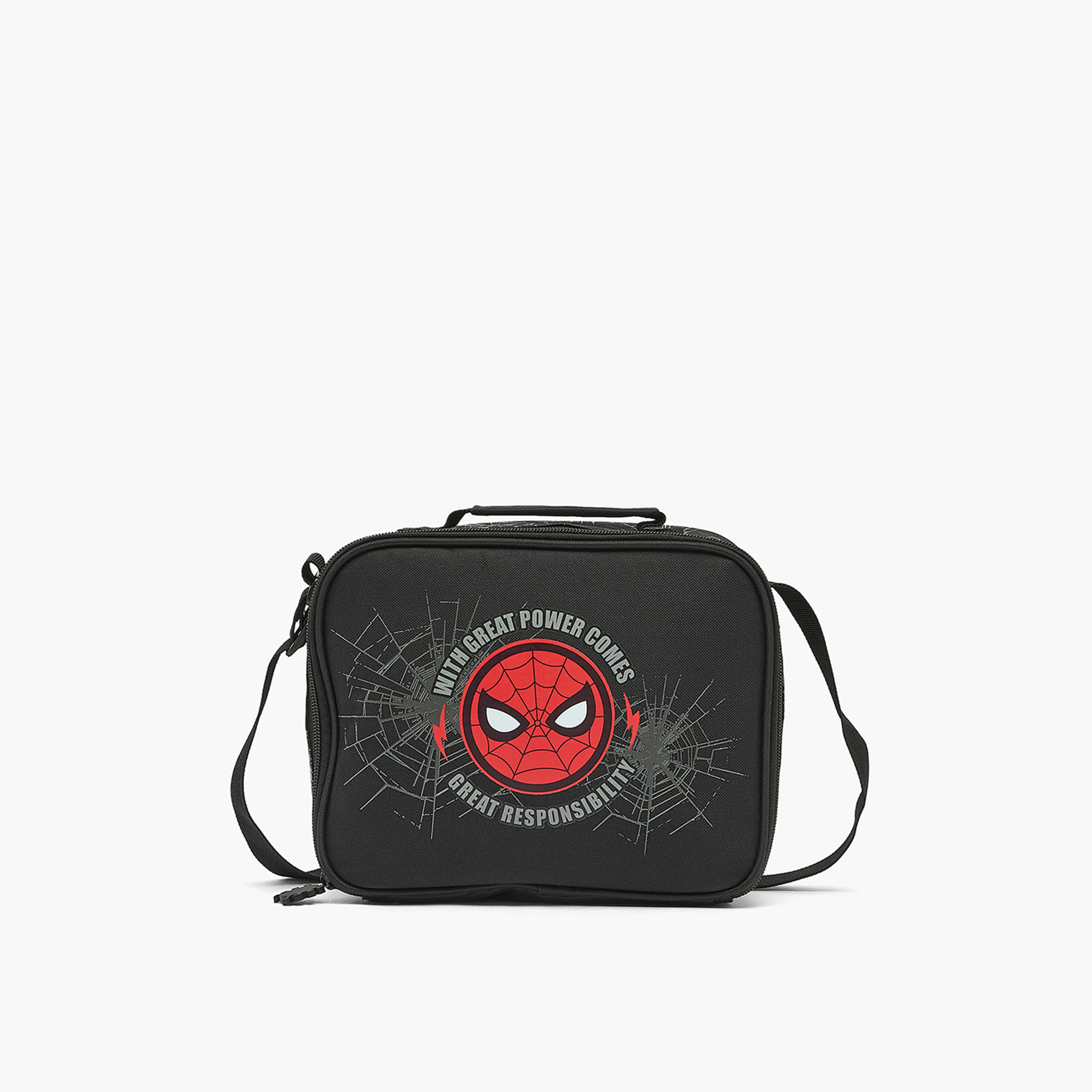 Spider-Man Print 4-Piece School Bag Set for Boys 5-8 Years with Lunch Bag and Pencil Pouch-school-bagsandbackpacks-backpacks-image-10