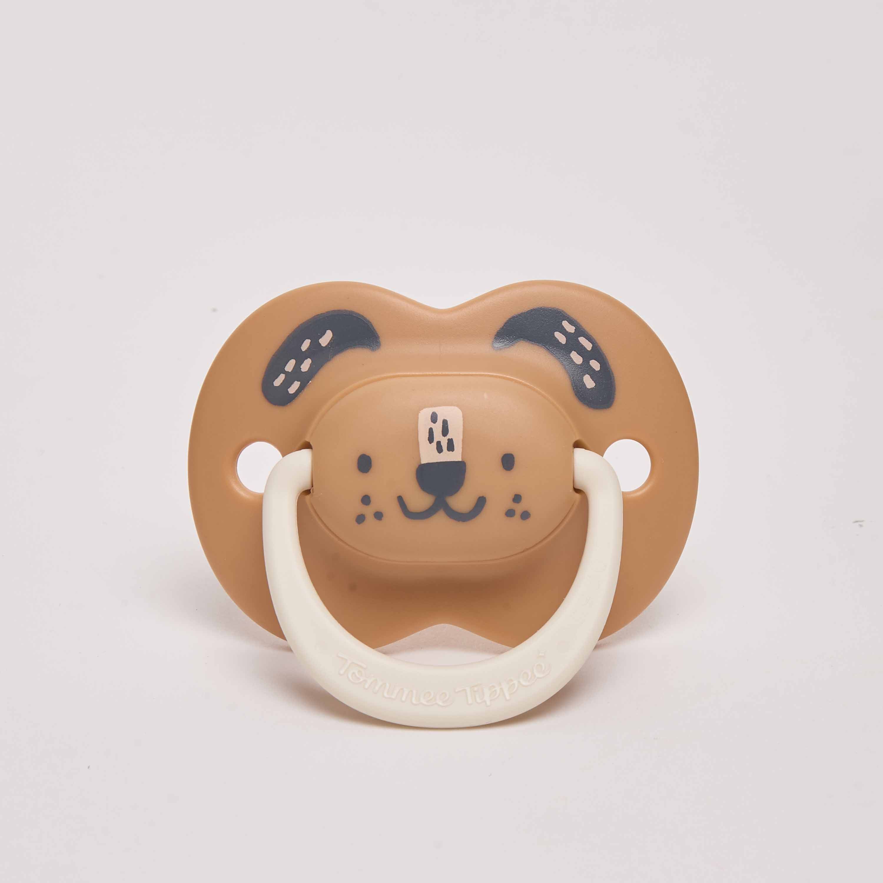 لهايات أطفال بفتحات تهوية من تومي تيبي - عبوة من قطعتين - من 18-36 شهر-baby-feeding-pacifiers-image-2