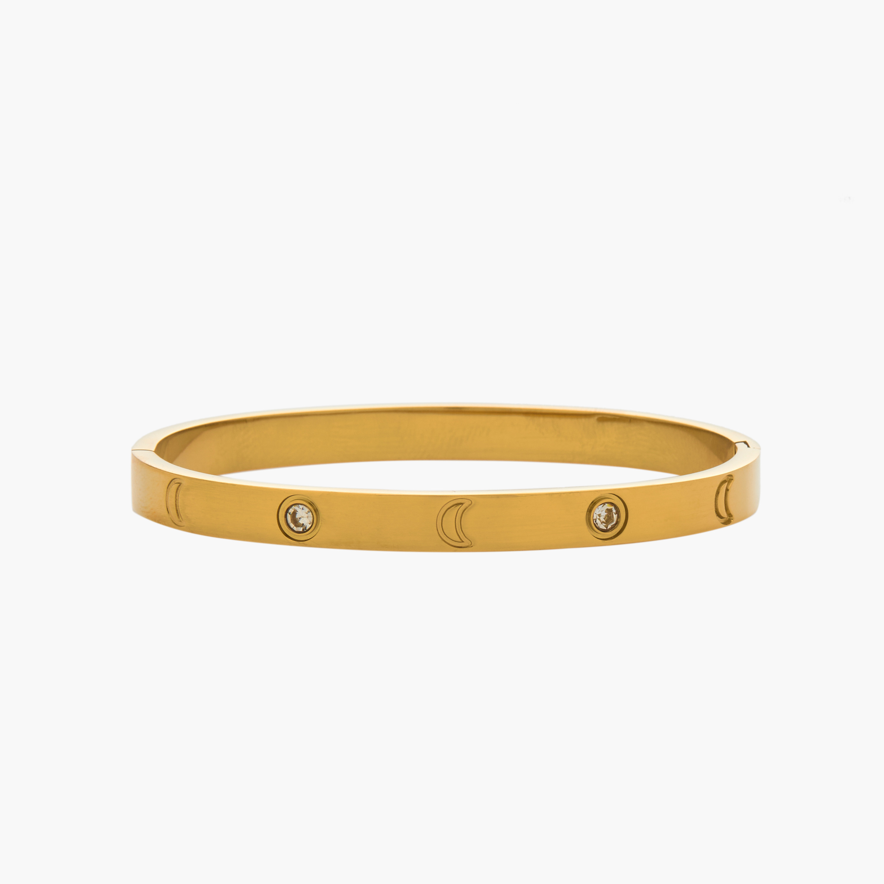 سوار بلون ذهبي مزين-women-watchesandjewellery-jewellery-banglesandbracelets-image-1