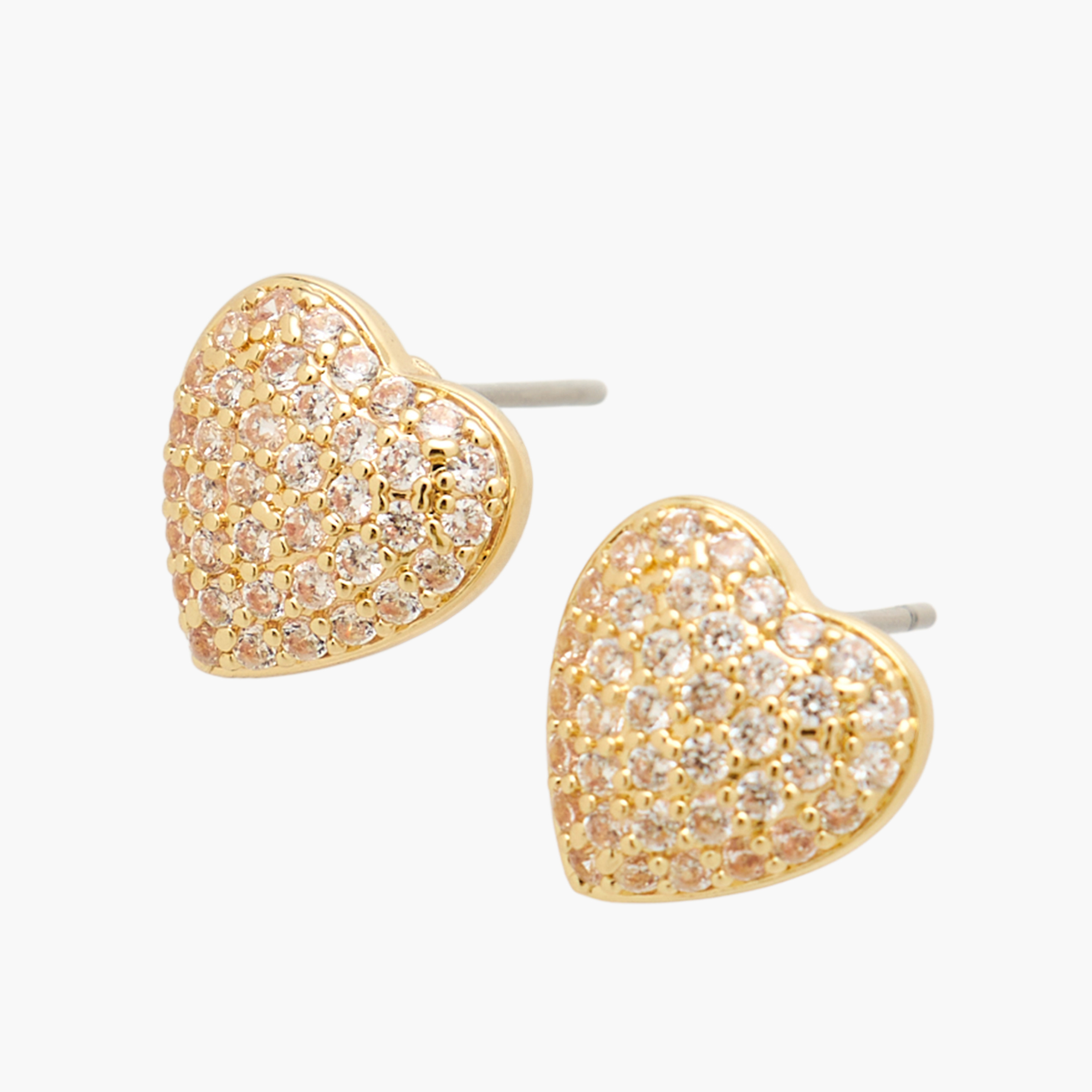 طقم عقد وحلقان بدلاية قلب مزينة - قطعتين-girls-accessories-jewellery-image-4