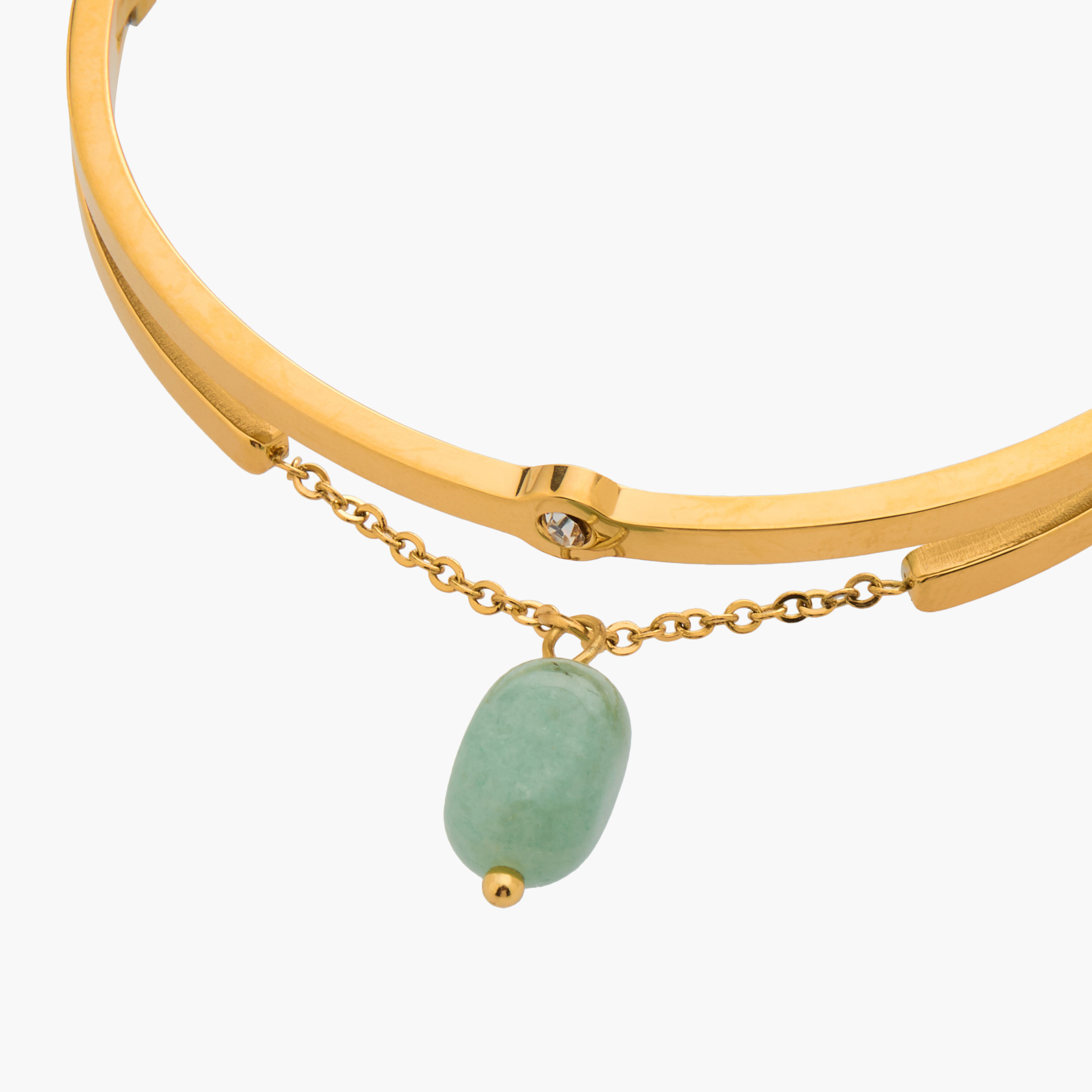 Gold Tone Stone Charm Bracelet-women-watchesandjewellery-jewellery-banglesandbracelets-image-3