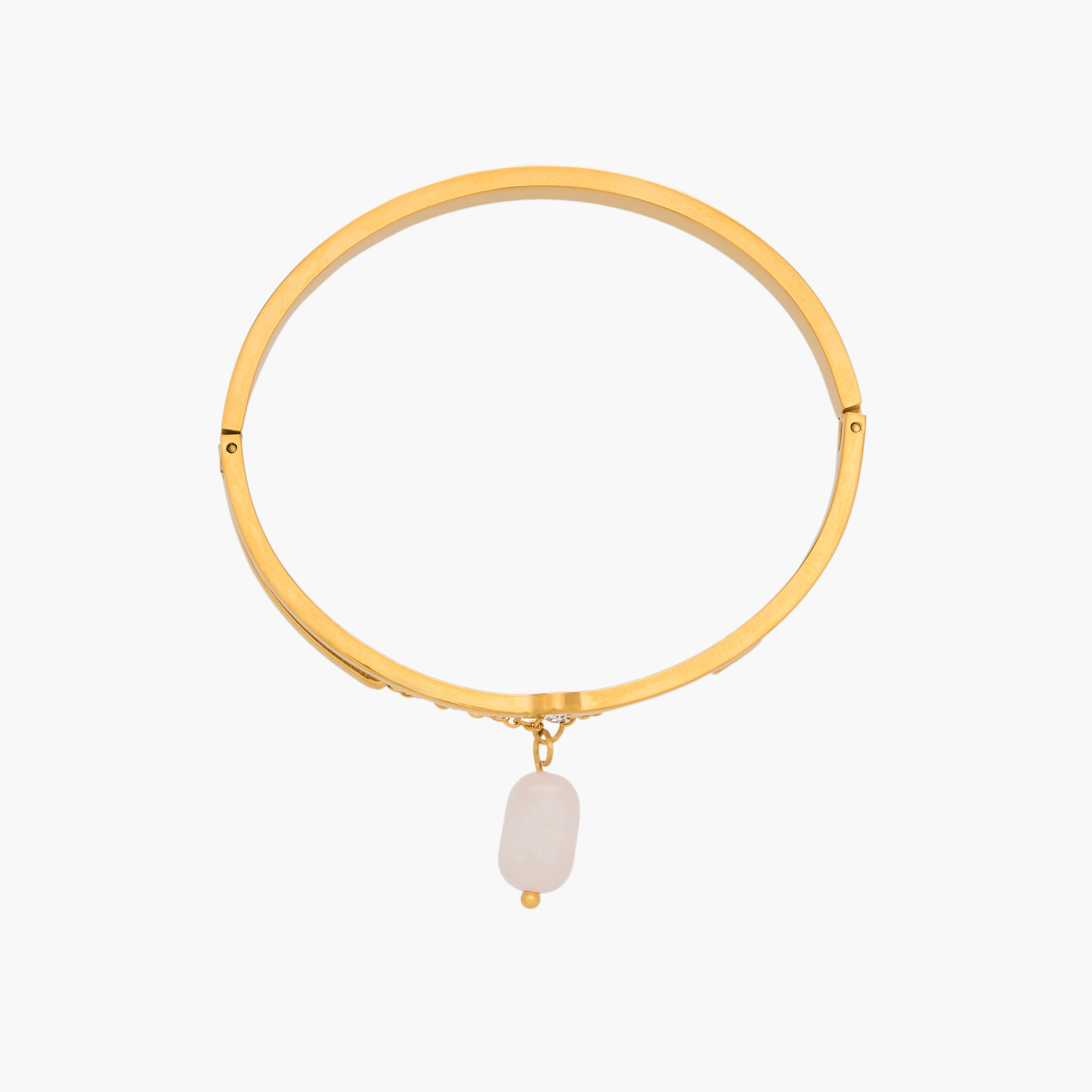 Gold Tone Stone Charm Bracelet-women-watchesandjewellery-jewellery-banglesandbracelets-image-2