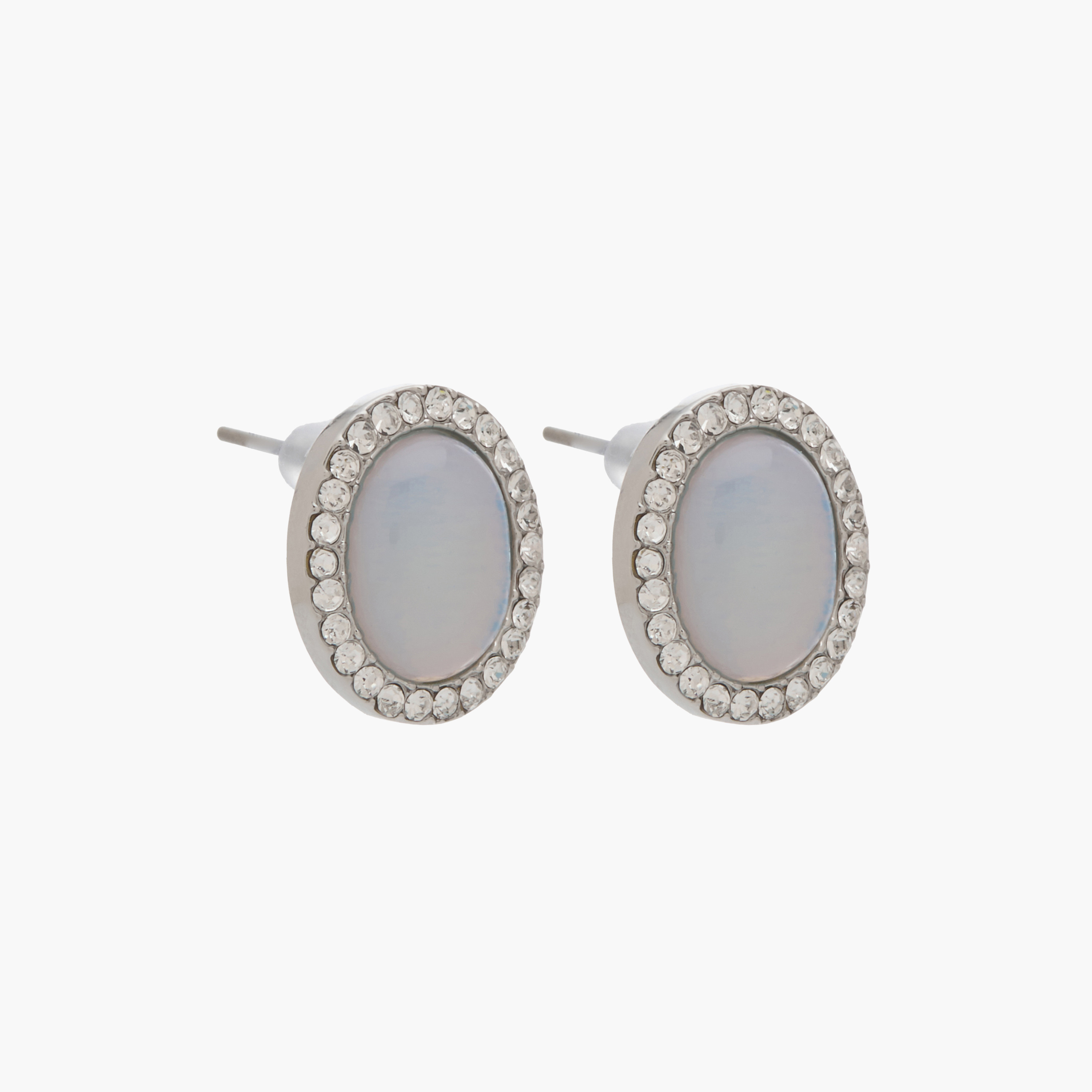 حلقان مزينة ومكبس إغلاق خلفي-women-watchesandjewellery-jewellery-earrings-image-2