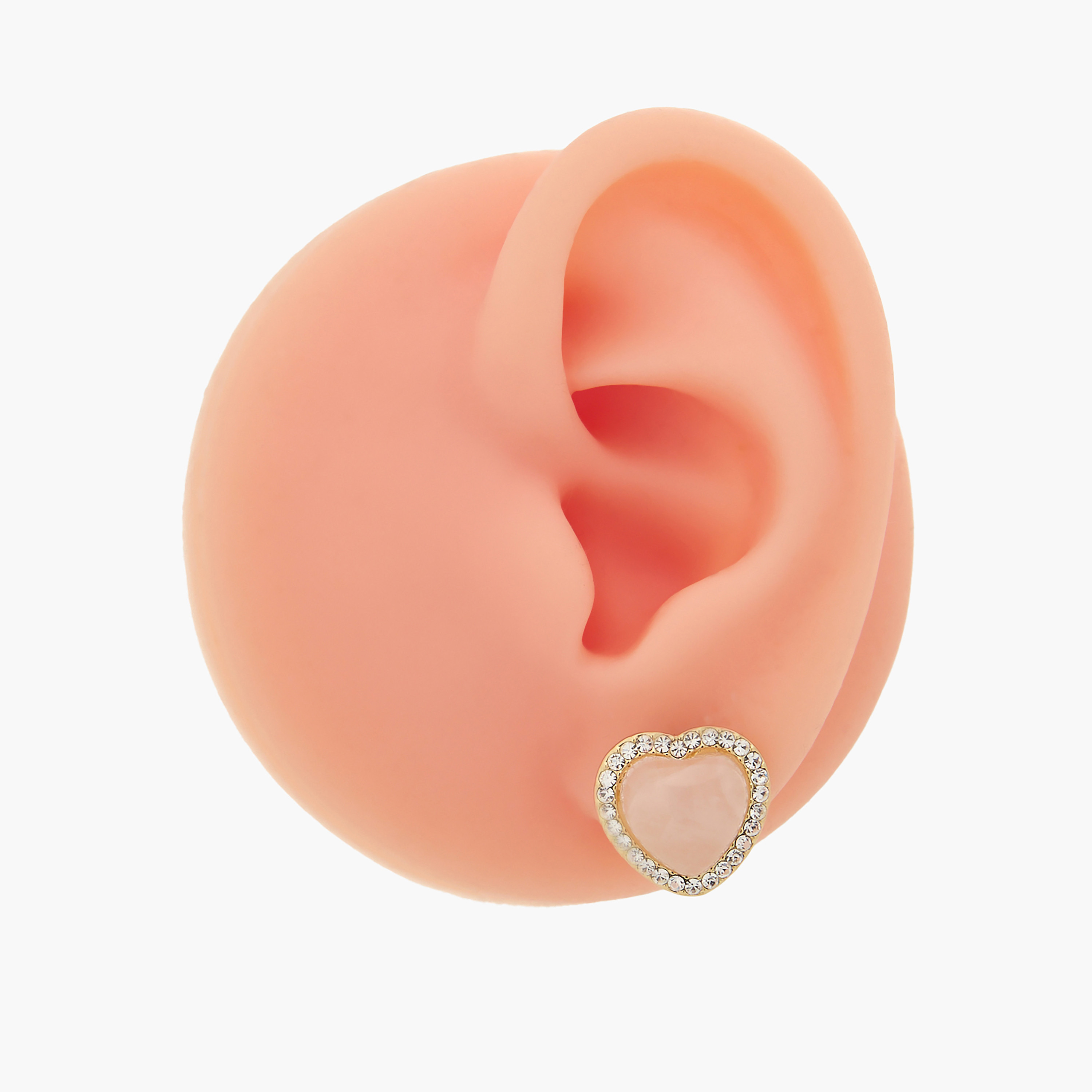 حلق دبوس مزين بلون ذهبي ومكبس إغلاق خلفي-women-watchesandjewellery-jewellery-earrings-image-5