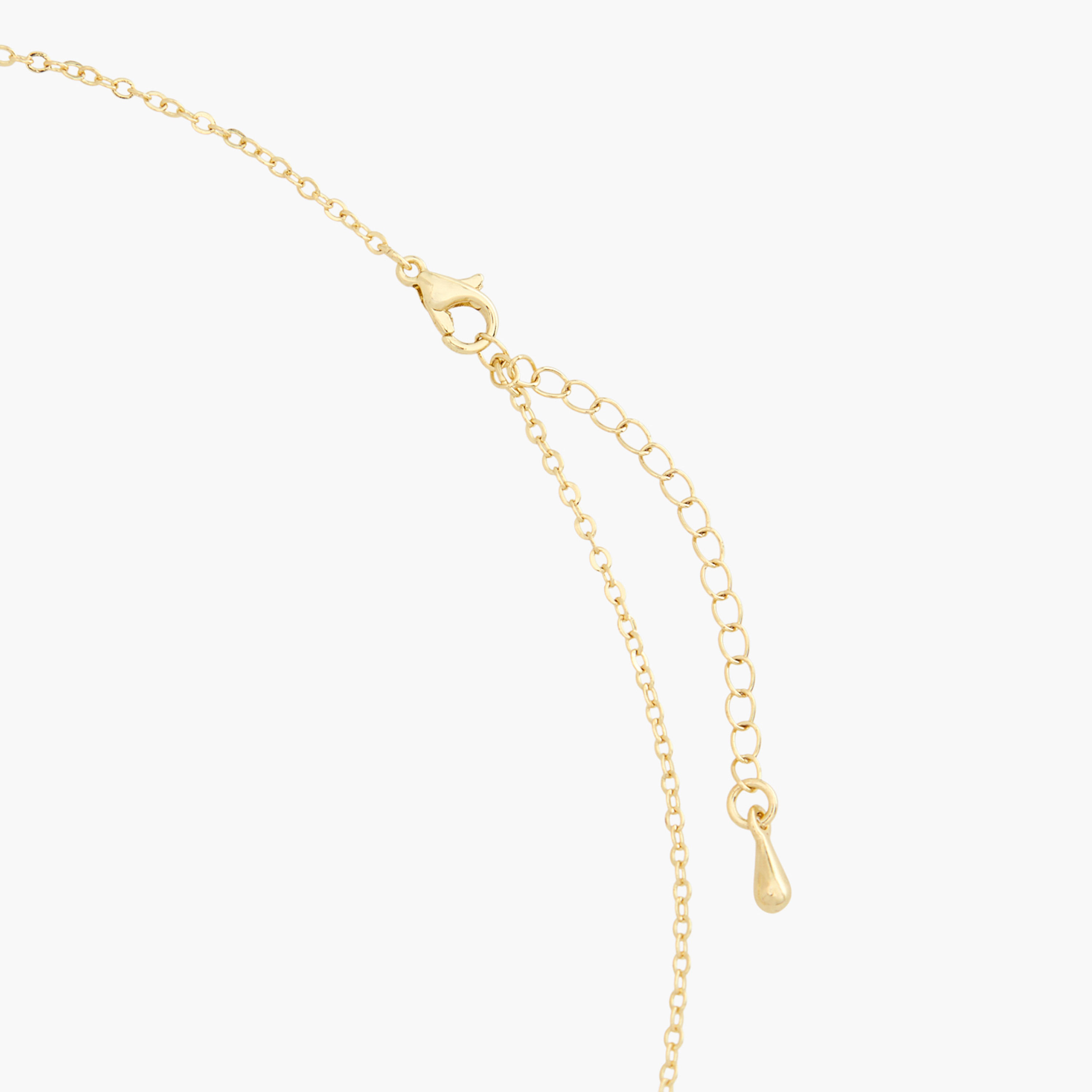 Gold Tone Drop Necklace with Moonstone Pendant-women-watchesandjewellery-jewellery-necklacesandpendants-image-4