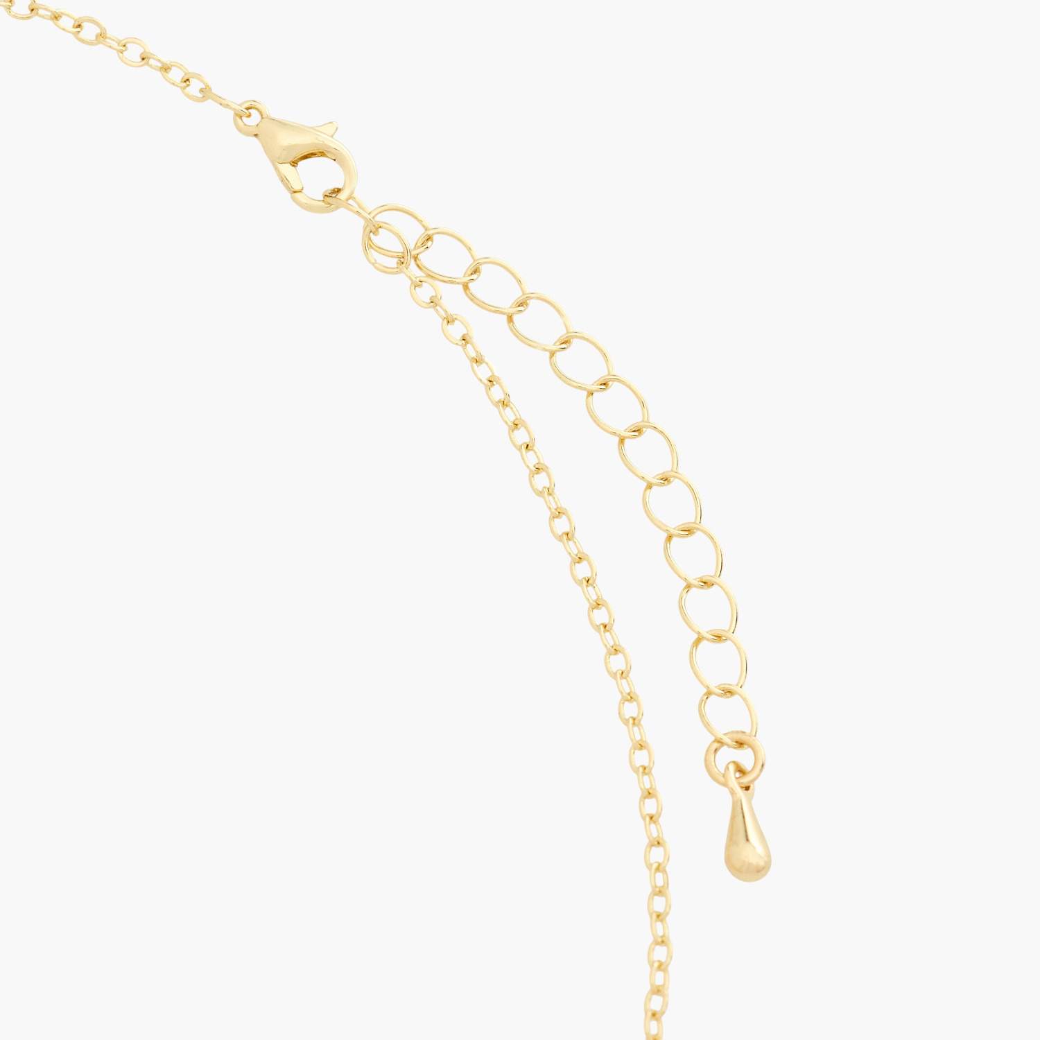 عقد بلون ذهبي بدلايّة مزينة بشُرّابات-women-watchesandjewellery-jewellery-necklacesandpendants-image-4