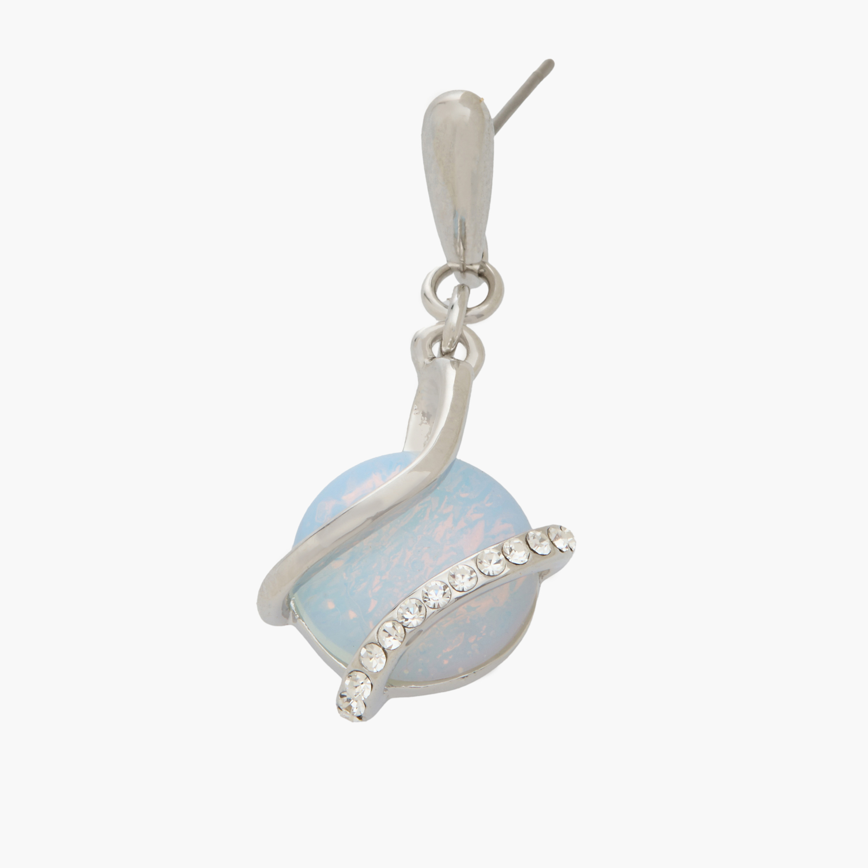 Embellished Drop Earrings with Pushback Closure-women-watchesandjewellery-jewellery-earrings-image-3