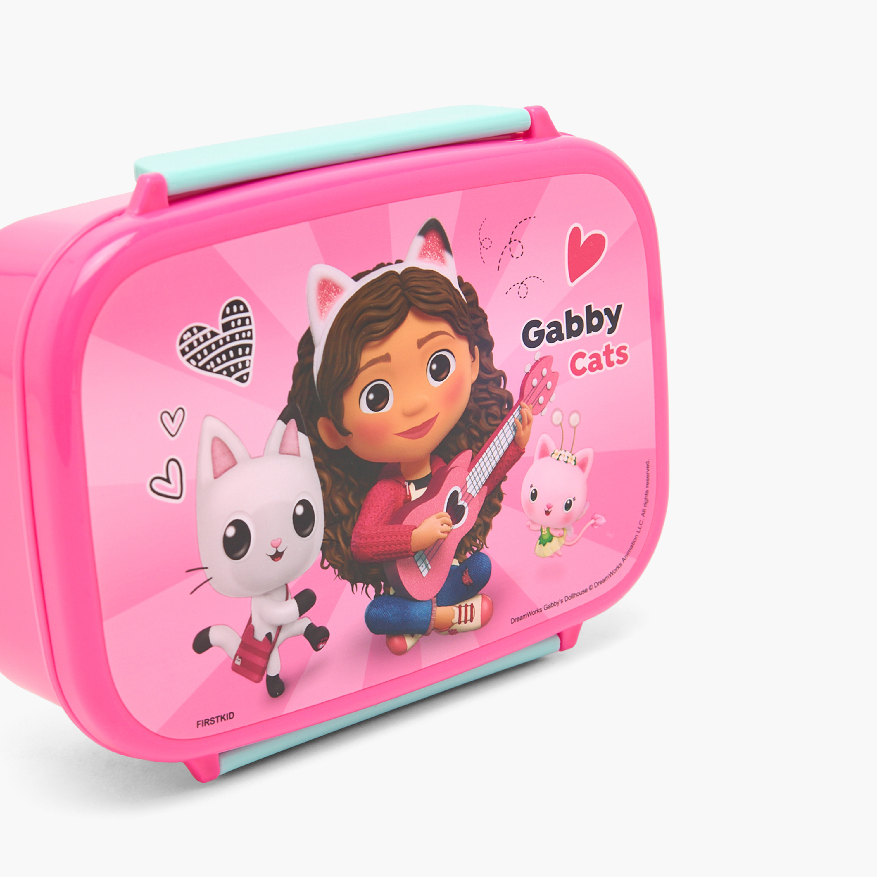 Gabby’s Dollhouse Print Lunch Box for Girls with Clip Lock Lid-school-lunchessentials-lunchboxes-image-4