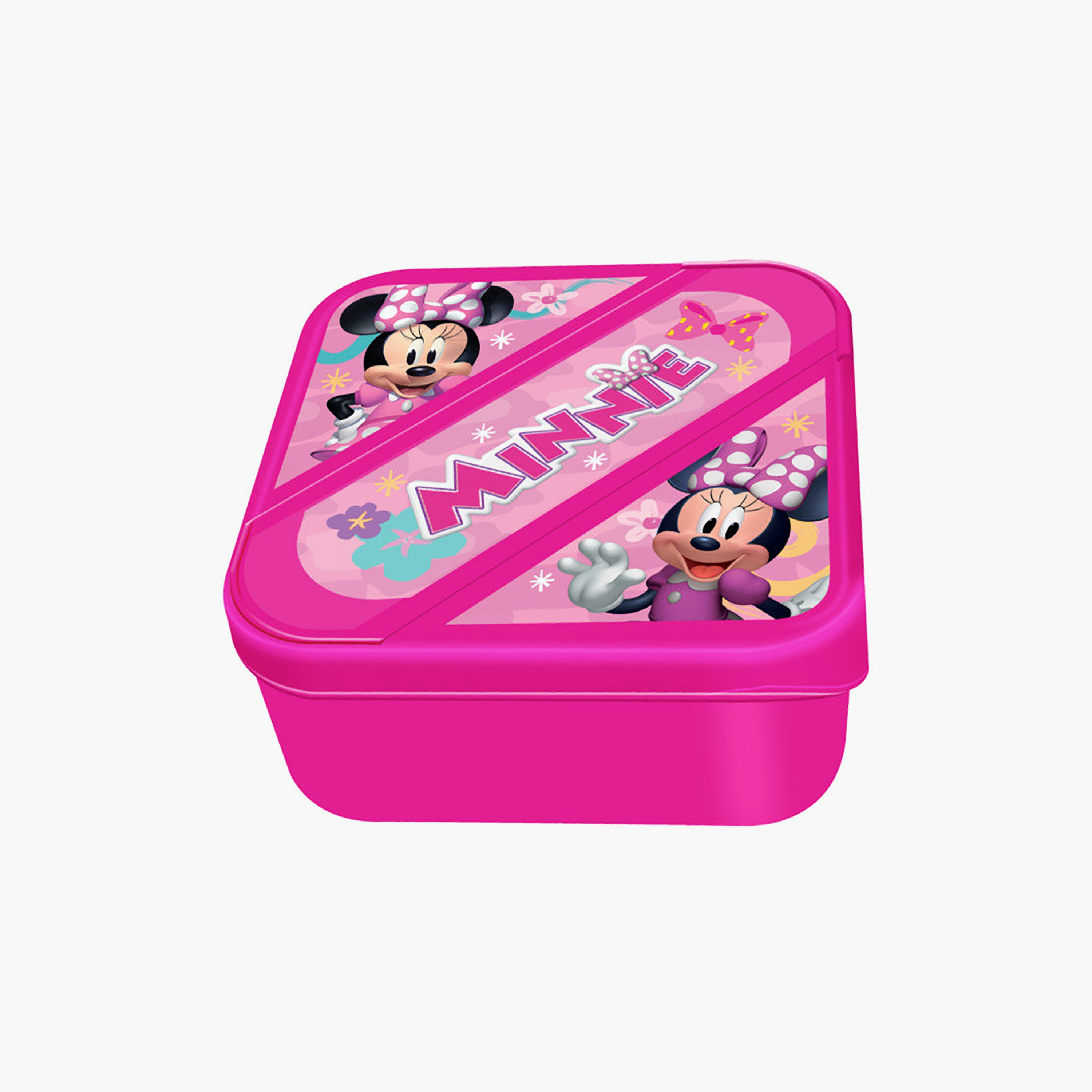 لانش بوكس للبنات ديزني ميني ماوس مع ملعقة وشوكة-school-lunchessentials-lunchboxes-image-2