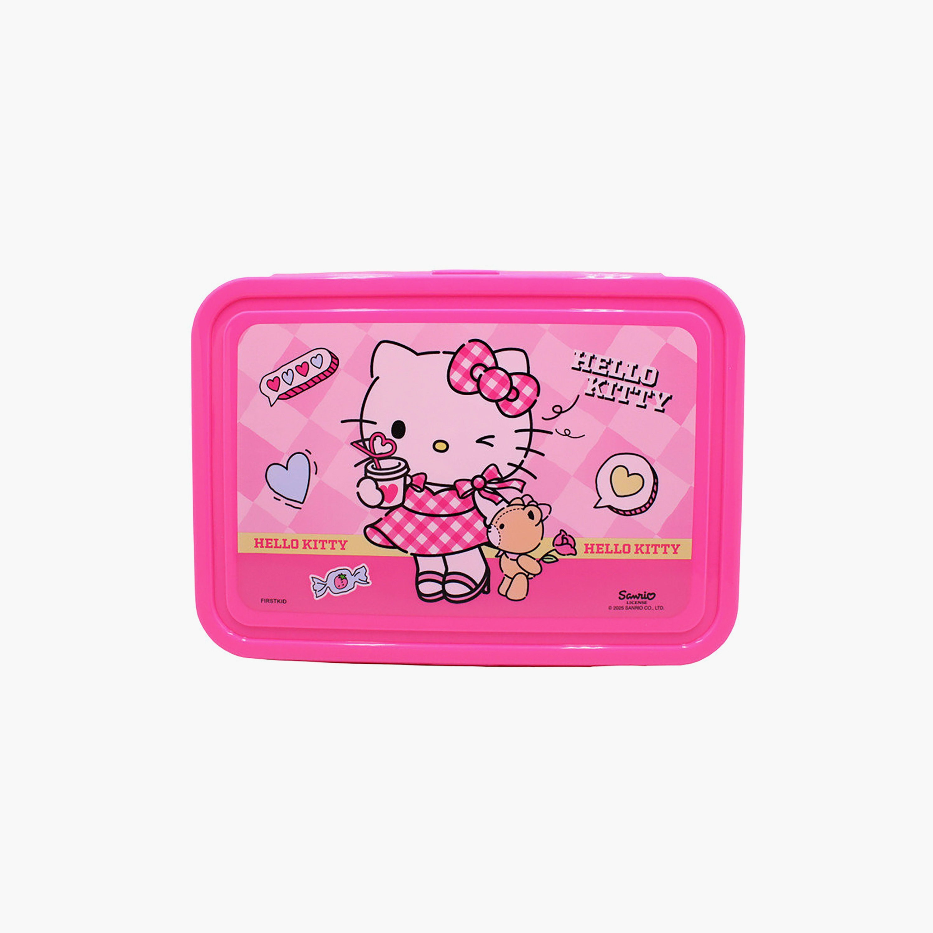 Hello Kitty Lunch Box for Girls with BPA Free - 1400 ml-school-lunchessentials-lunchboxes-image-2