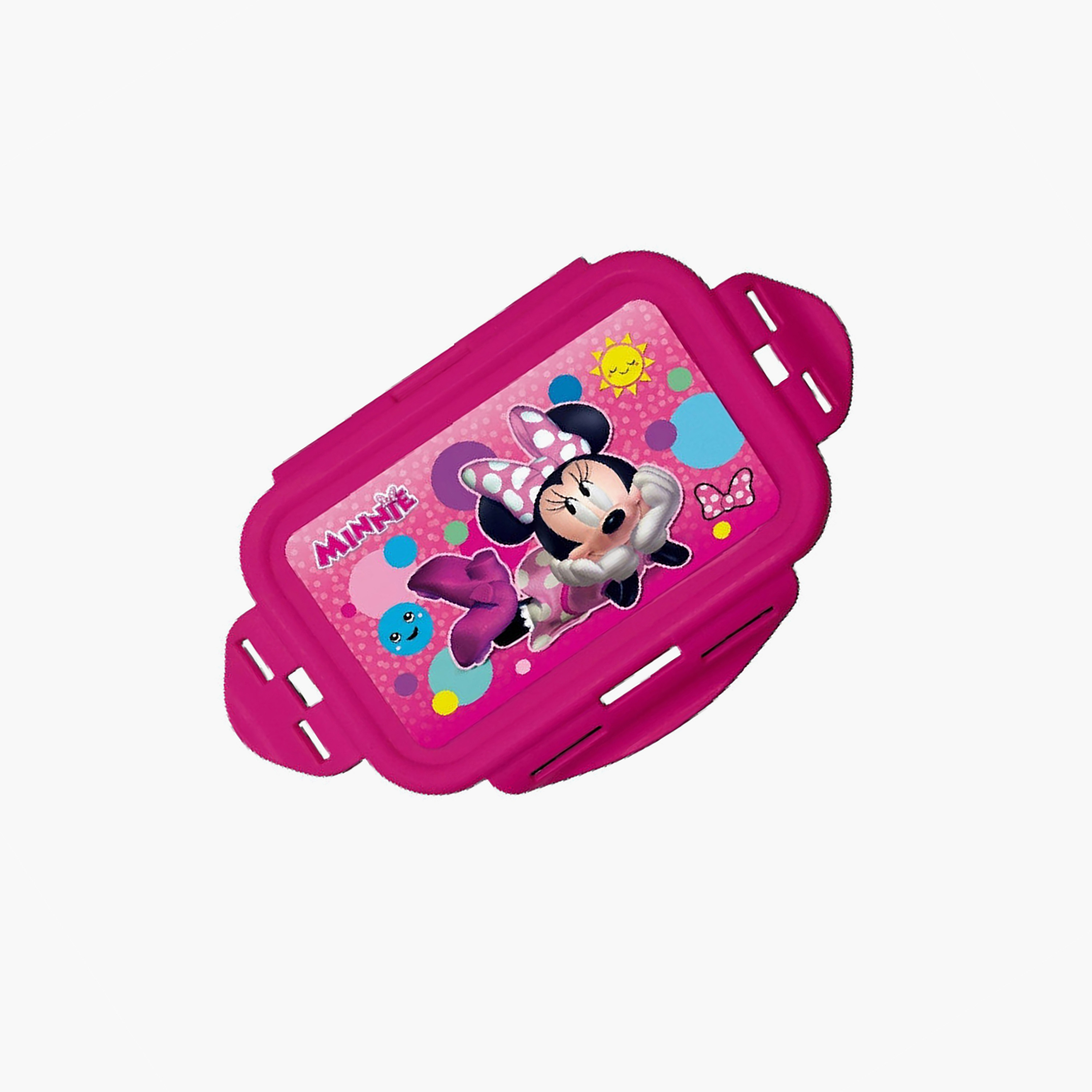 Disney Minnie Mouse Lunch Box for Girls with BPA Free - 1400 ml-school-lunchessentials-lunchboxes-image-1