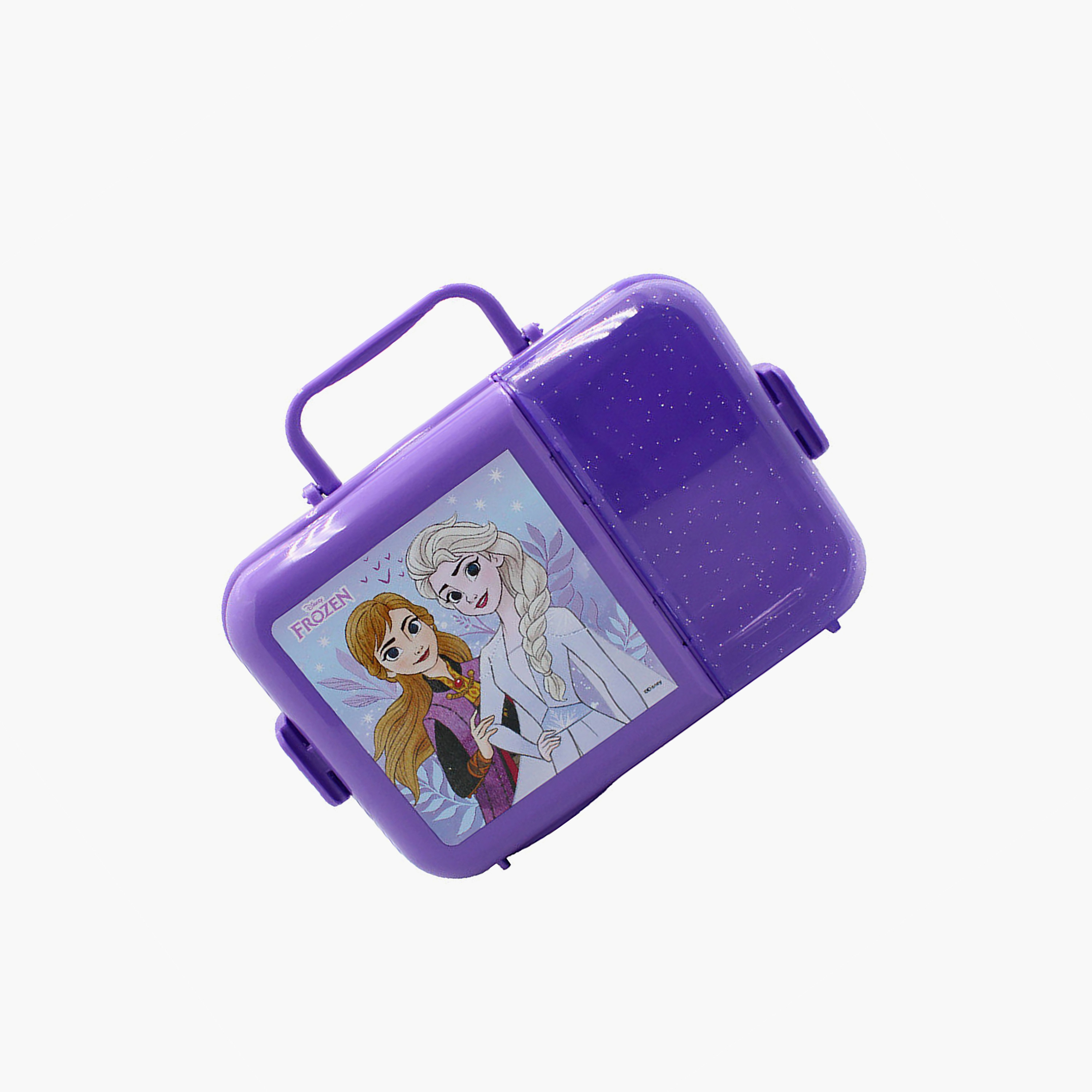 Frozen Elsa and Anna Lunch Box for Girls with 2 Compartments-school-lunchessentials-lunchboxes-image-1