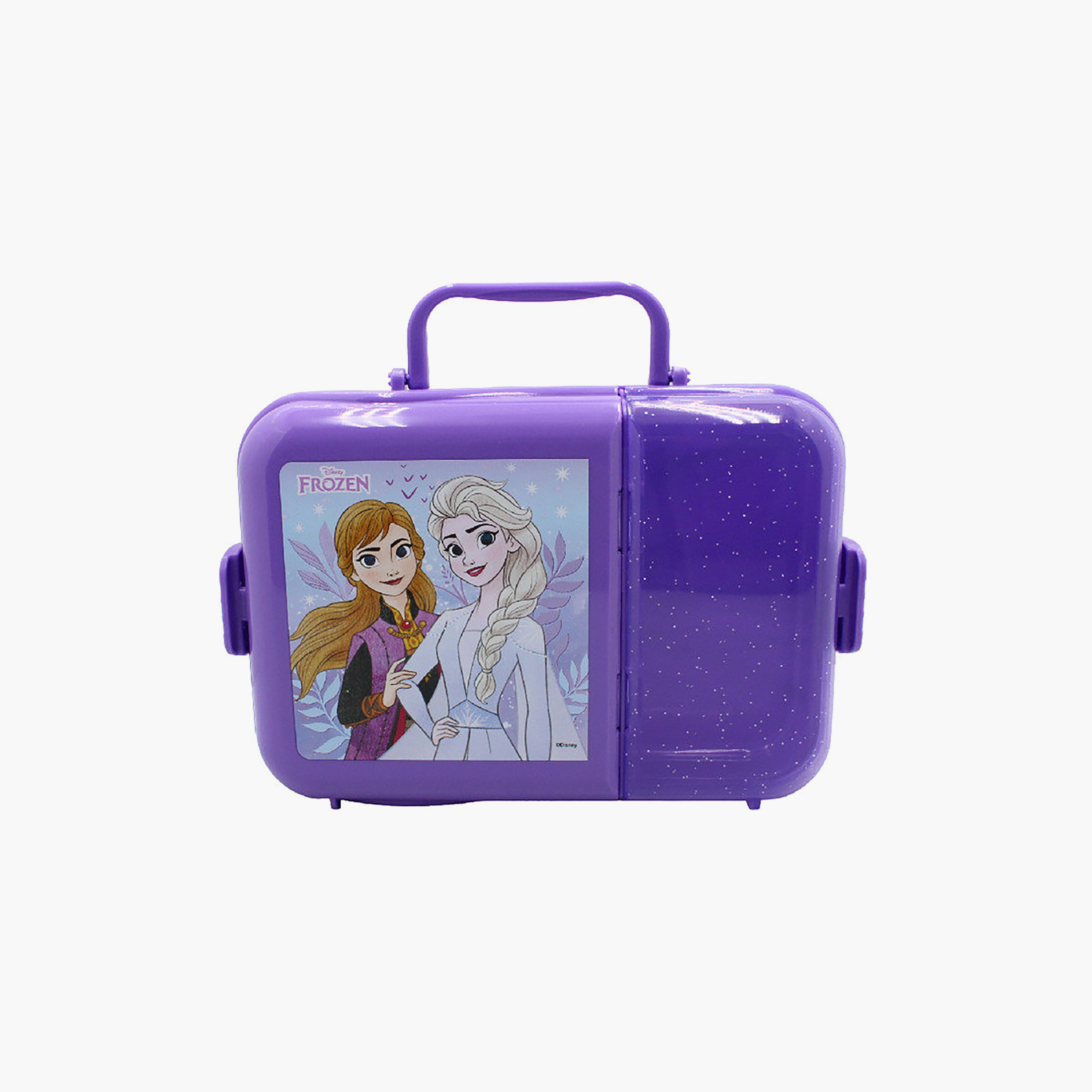 Frozen Elsa and Anna Lunch Box for Girls with 2 Compartments-school-lunchessentials-lunchboxes-image-2