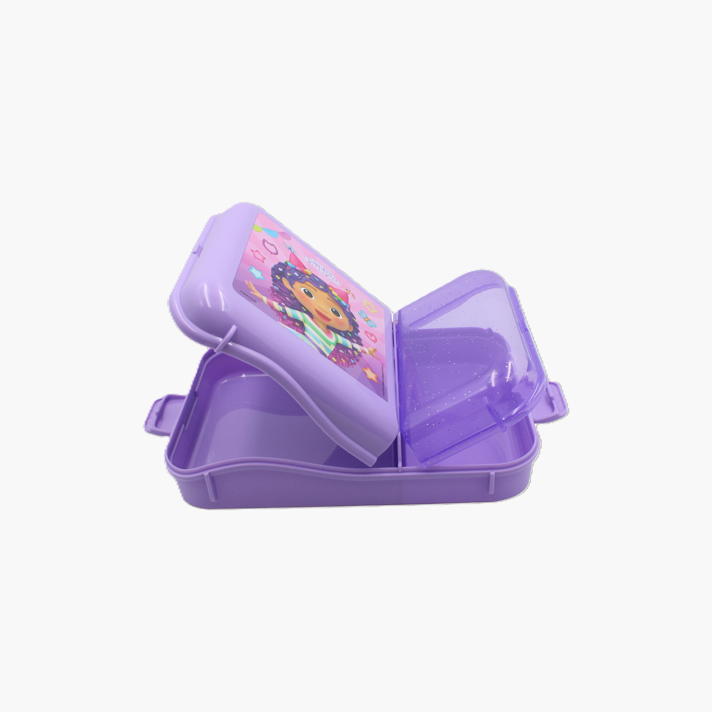 لانش بوكس بريميوم للبنات غابيز دول هاوس يونيفرسال مع قسمين-school-lunchessentials-lunchboxes-image-4