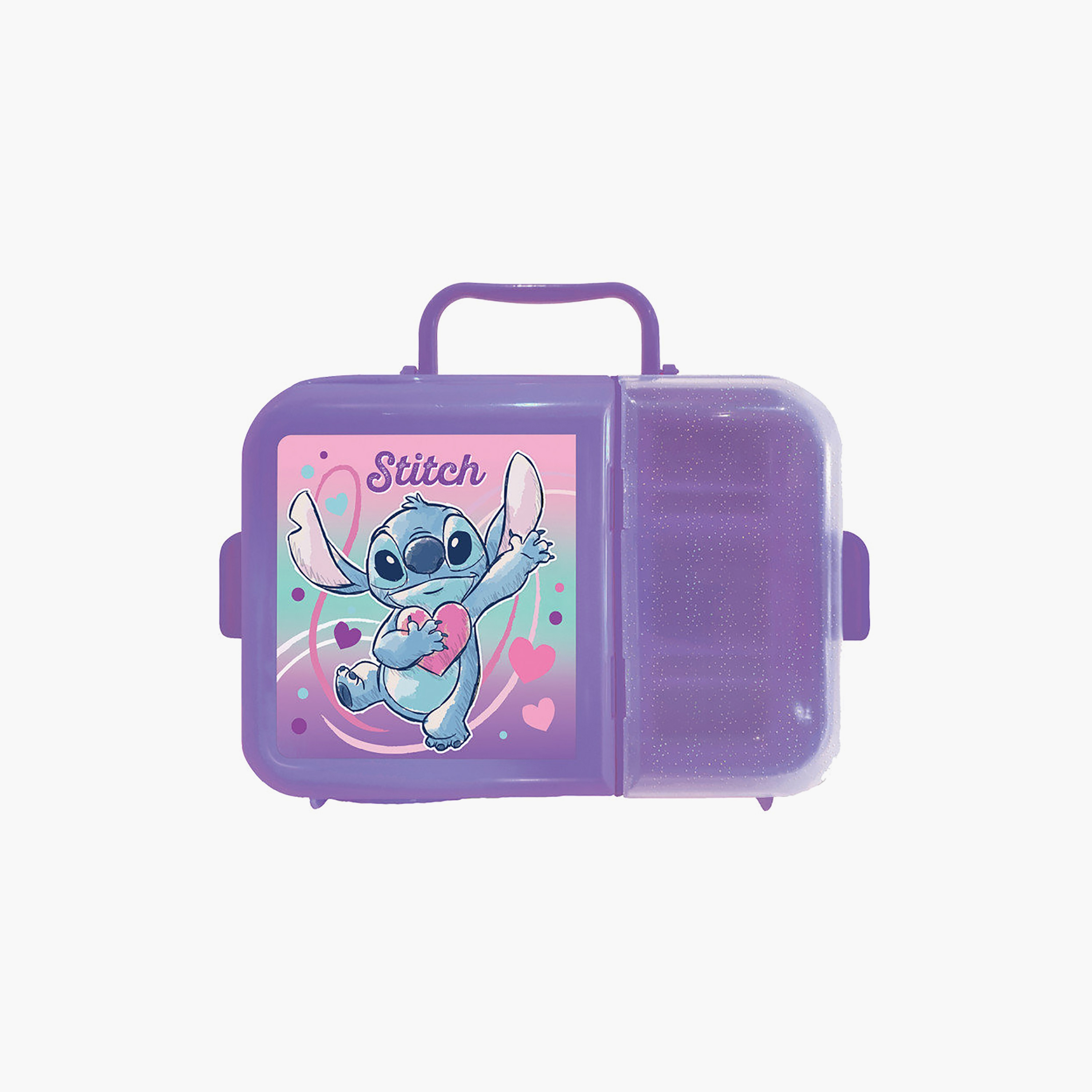 Stitch Lunch Box for Girls with 2 Compartments-school-lunchessentials-lunchboxes-image-2