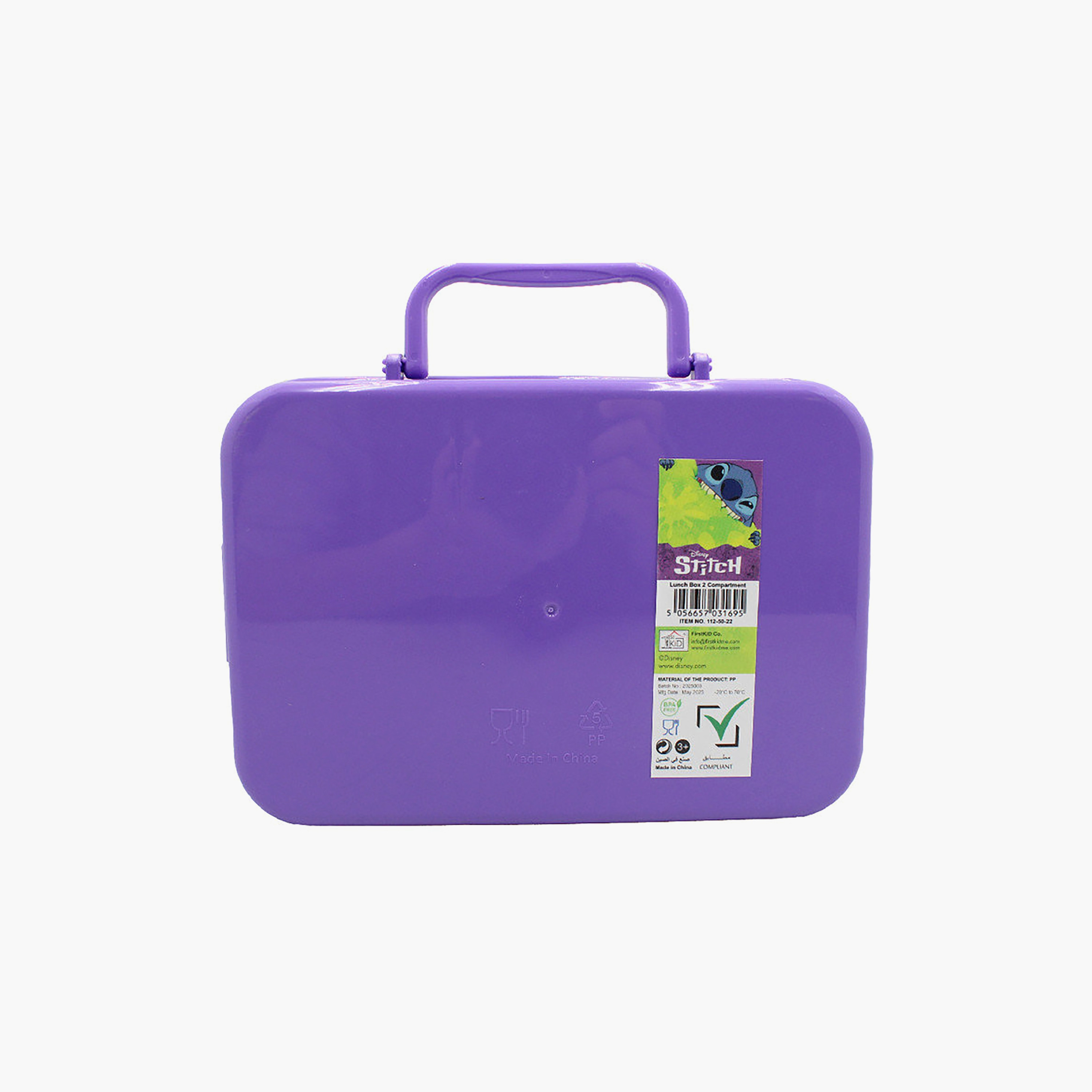 Stitch Lunch Box for Girls with 2 Compartments-school-lunchessentials-lunchboxes-image-4
