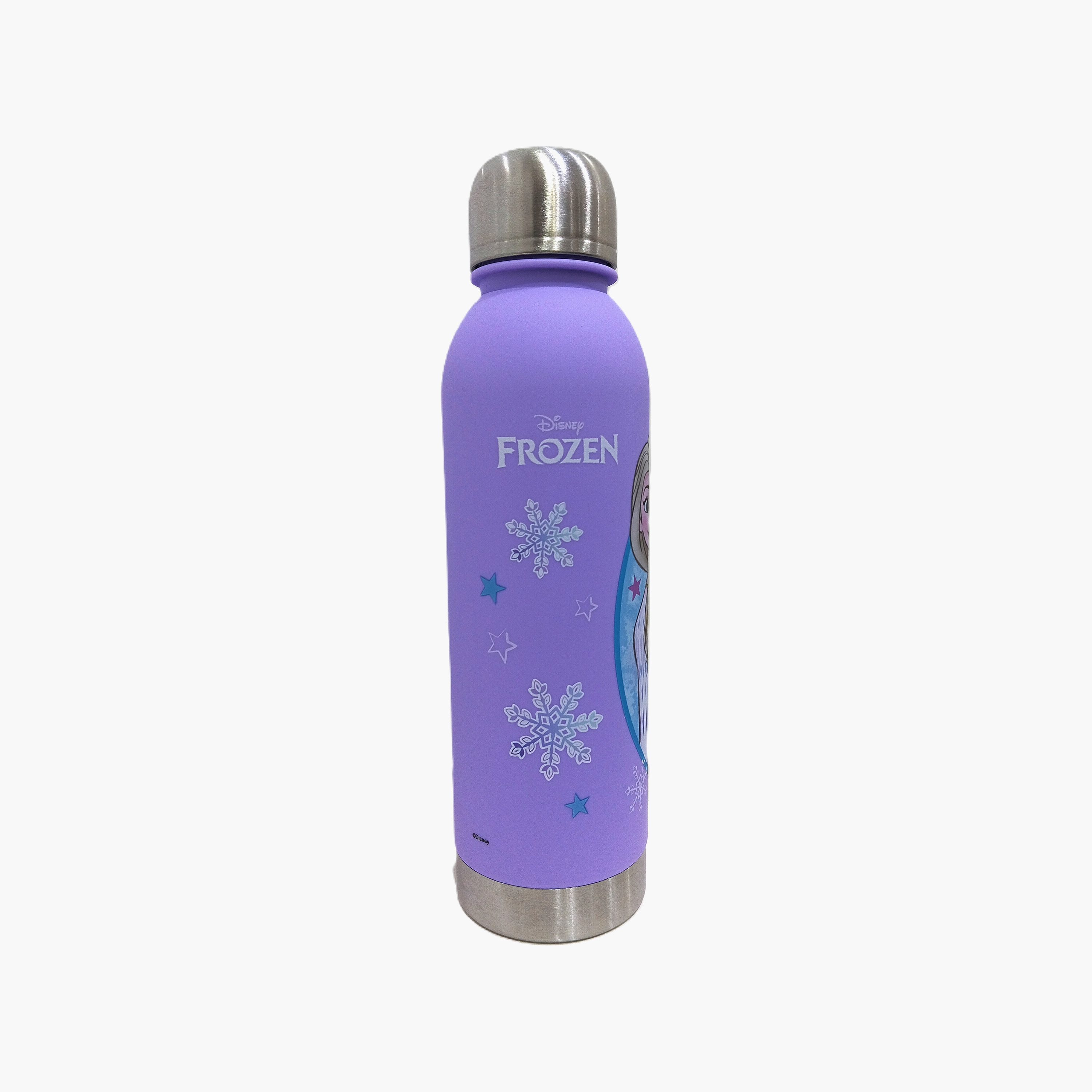 Frozen Elsa and Anna Polypropylene Water Bottle with Wide Opening & Spill-Resistant - 750 ml-school-waterbottles-image-2