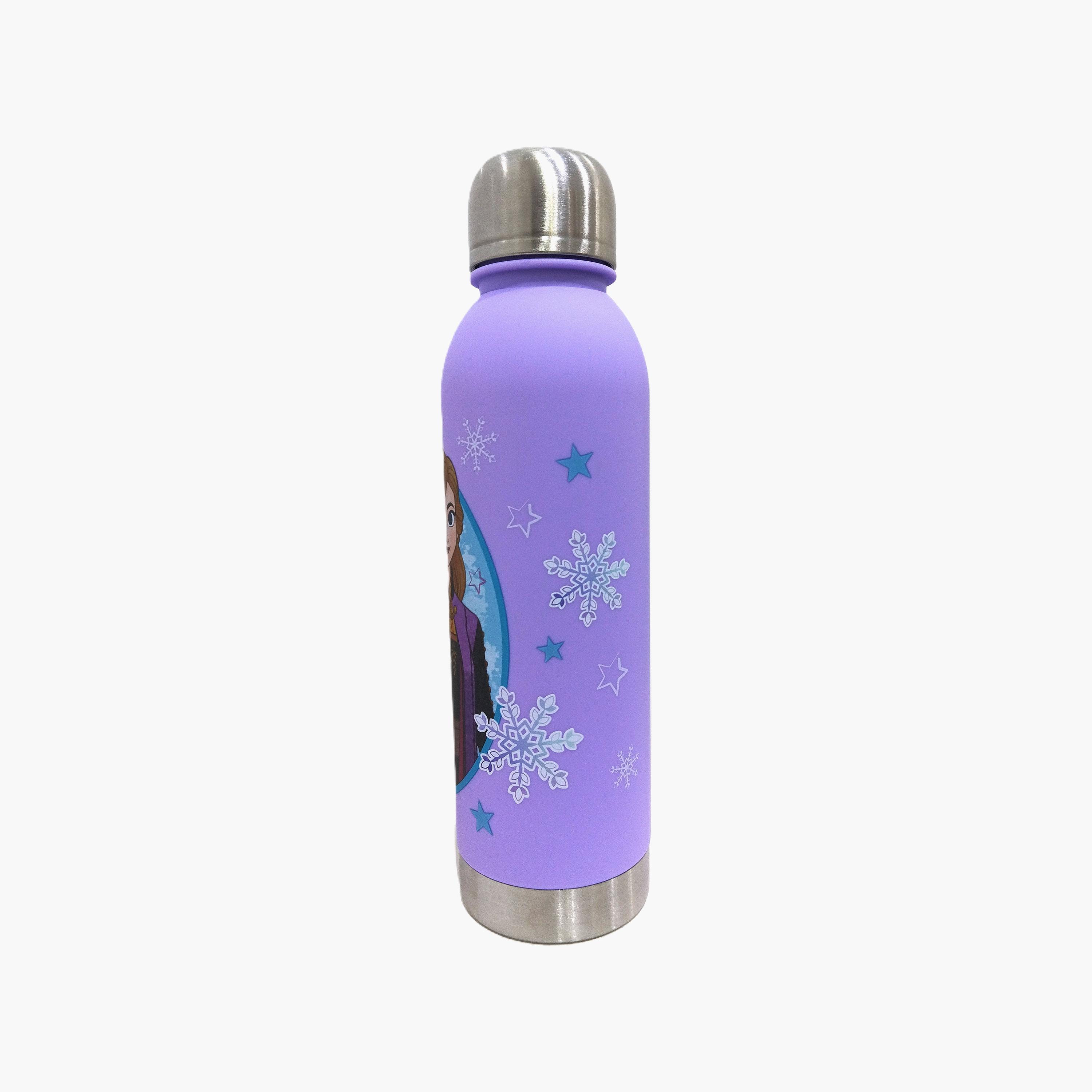 Frozen Elsa and Anna Polypropylene Water Bottle with Wide Opening & Spill-Resistant - 750 ml-school-waterbottles-image-3