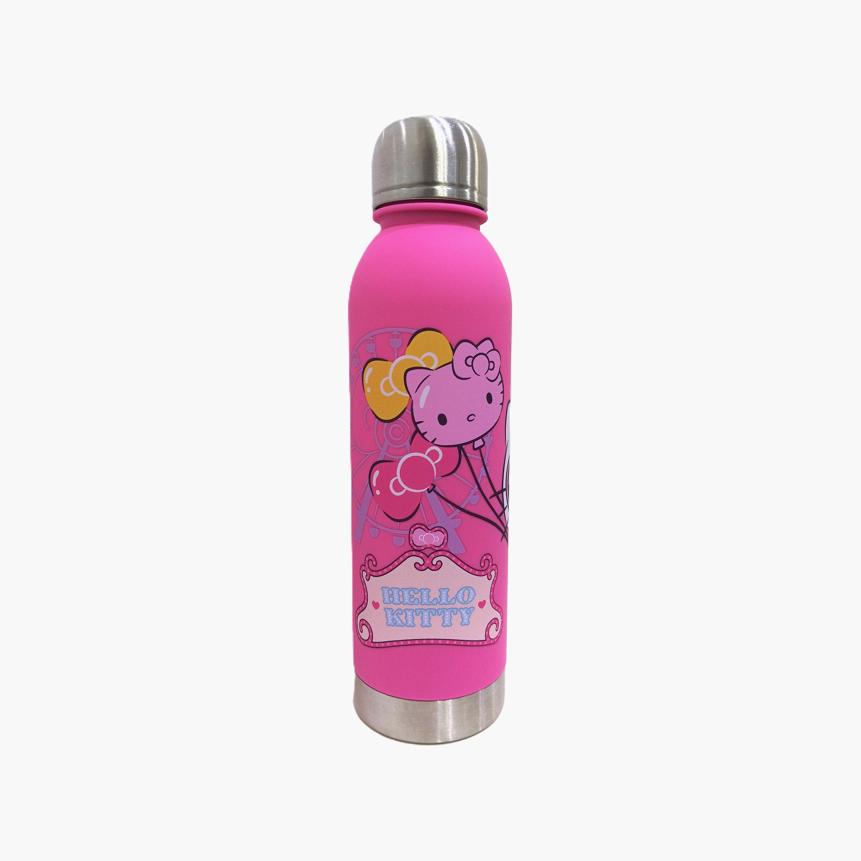 Hello Kitty Polypropylene Water Bottle with Wide Opening & Spill-Resistant - 750 ml-school-waterbottles-image-1