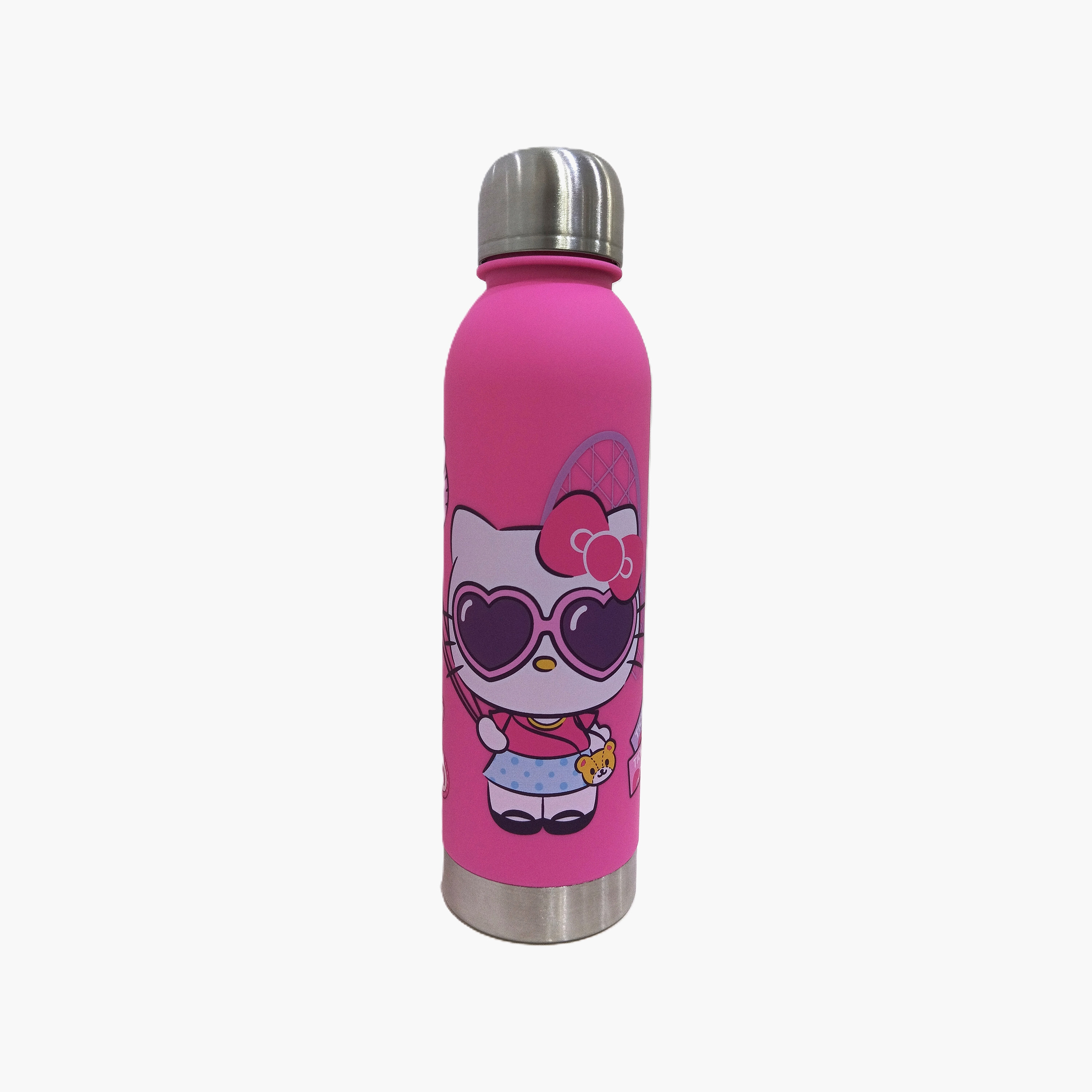 Hello Kitty Polypropylene Water Bottle with Wide Opening & Spill-Resistant - 750 ml-school-waterbottles-image-2