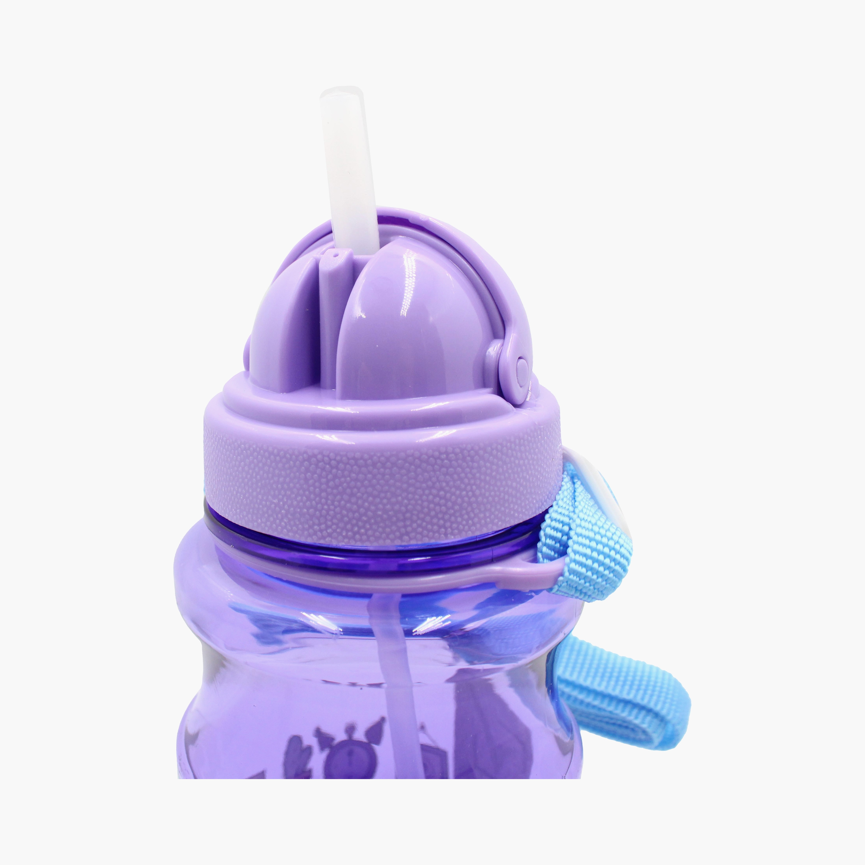 زجاجة مياه بولي بروبيلين كورومي مع فوهة شرب وغطاء مقاوم للتسريب - 500 مل-school-waterbottles-image-6