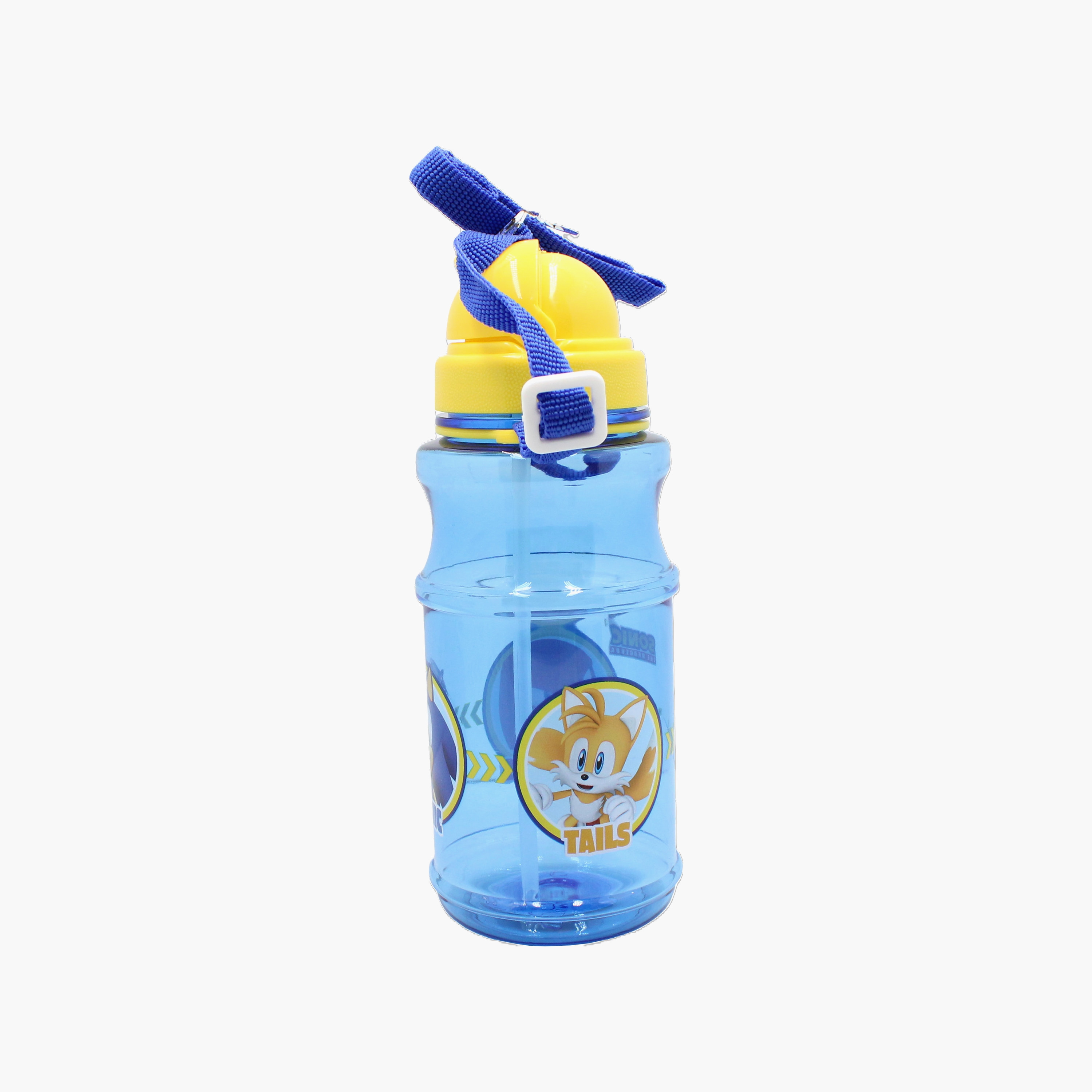 Sonic the Hedgehog Polypropylene Water Bottle with Flip-Top Spout & Carry Strap - 500 ml-school-waterbottles-image-3