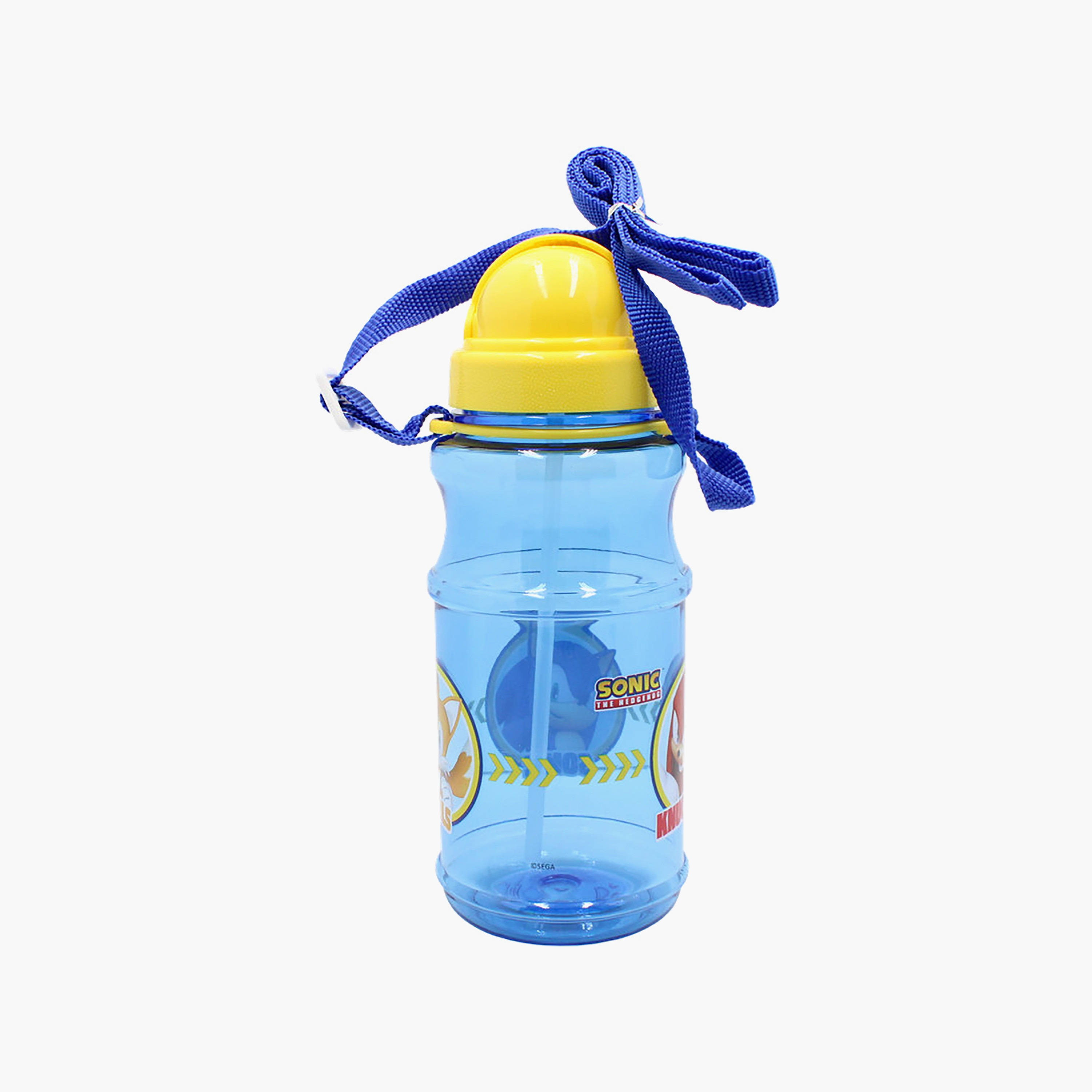 Sonic the Hedgehog Polypropylene Water Bottle with Flip-Top Spout & Carry Strap - 500 ml-school-waterbottles-image-5