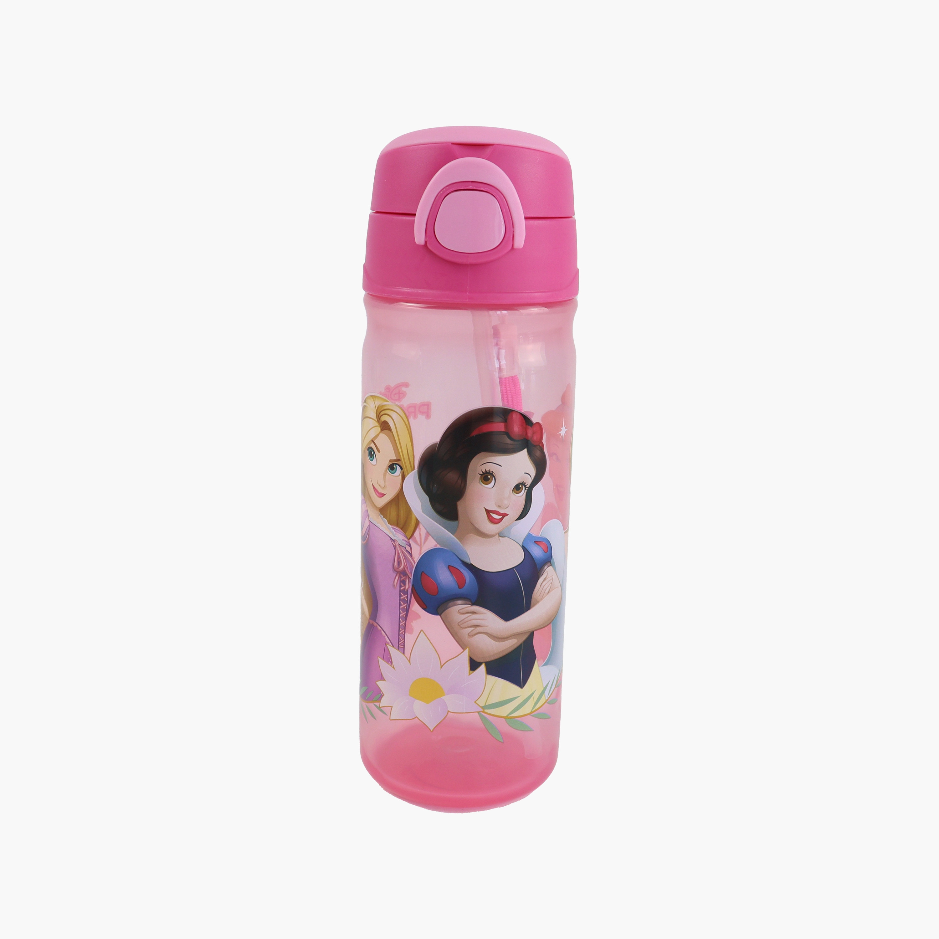 Princess Polypropylene Water Bottle with Flip-Top Spout & BPA Free - 600 ml-school-waterbottles-image-1