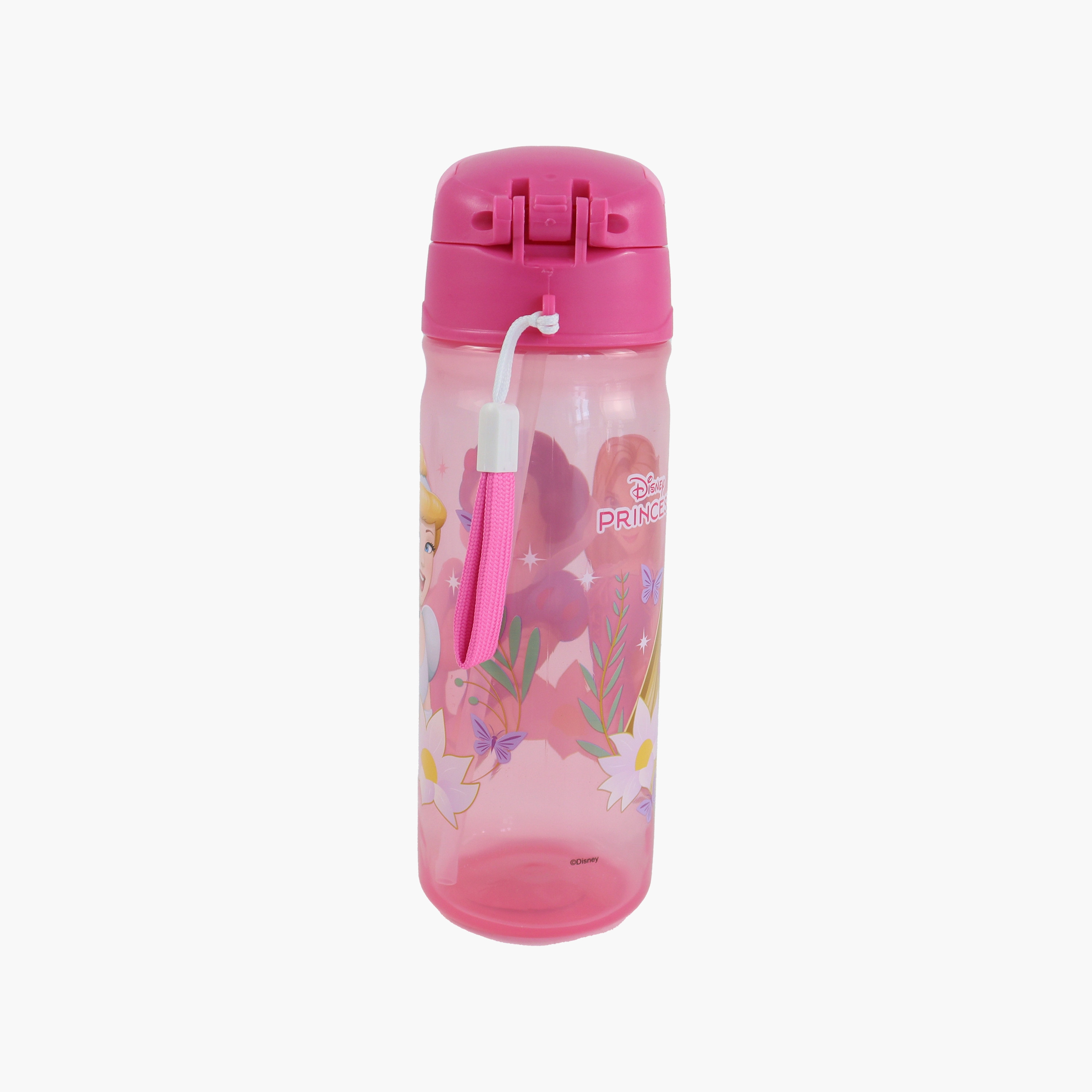 Princess Polypropylene Water Bottle with Flip-Top Spout & BPA Free - 600 ml-school-waterbottles-image-4