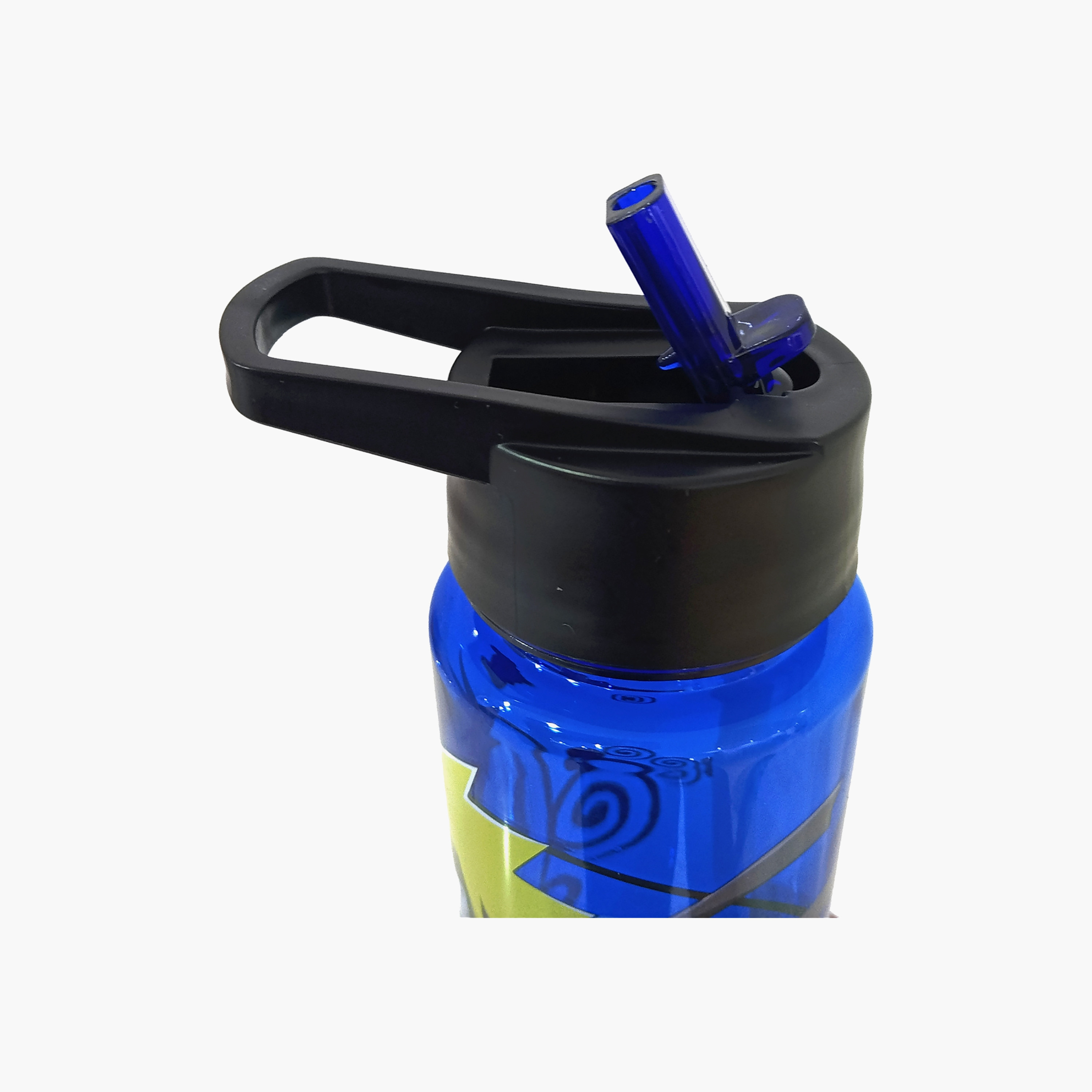 زجاجة ماء بولي بروبيلين بغطاء قابل للطي ومقبض حمل برسمة ناروتو - 650 مل-school-waterbottles-image-5