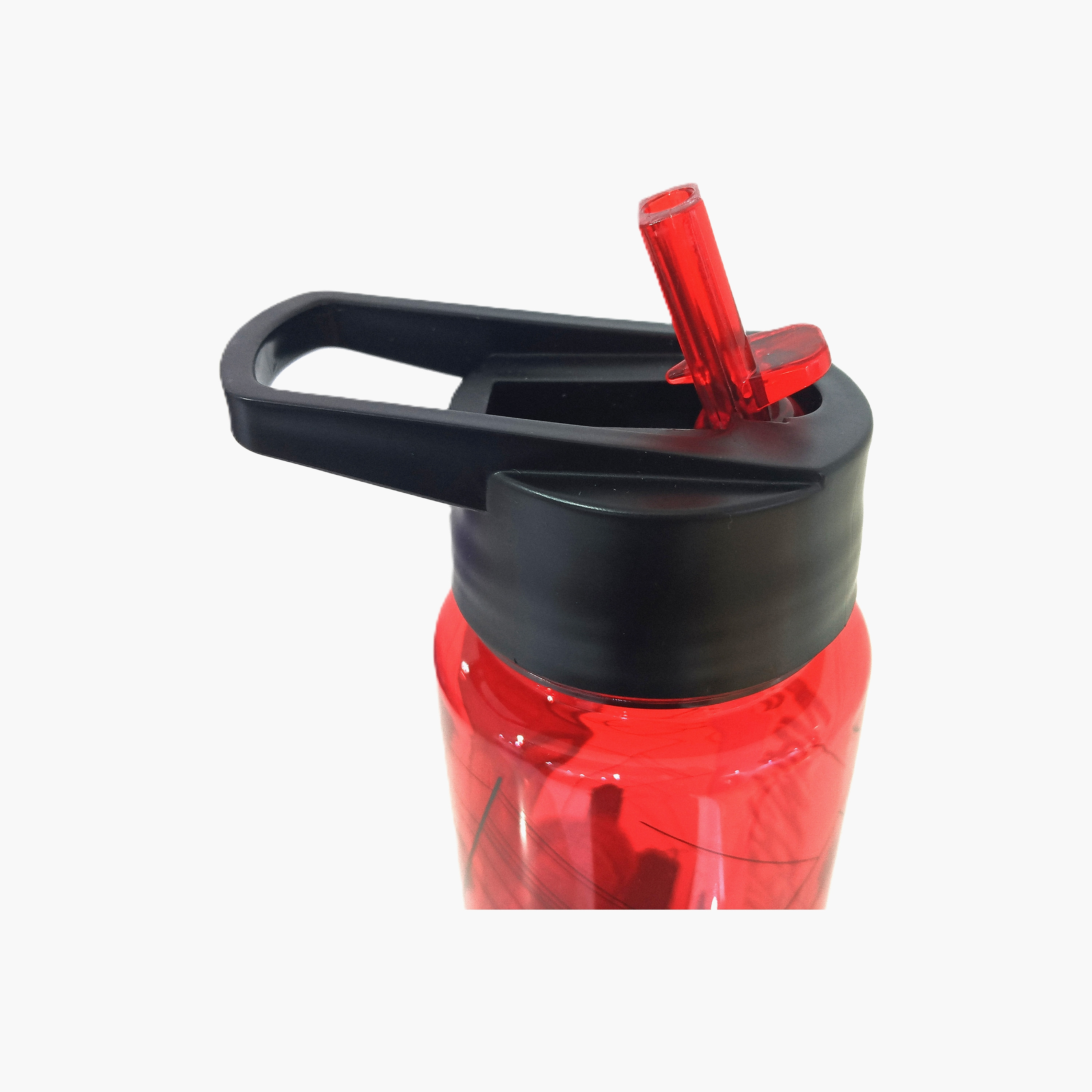 Spiderman Polypropylene Water Bottle with Flip-Top Lid & Carry Handle - 650 ml-school-waterbottles-image-5