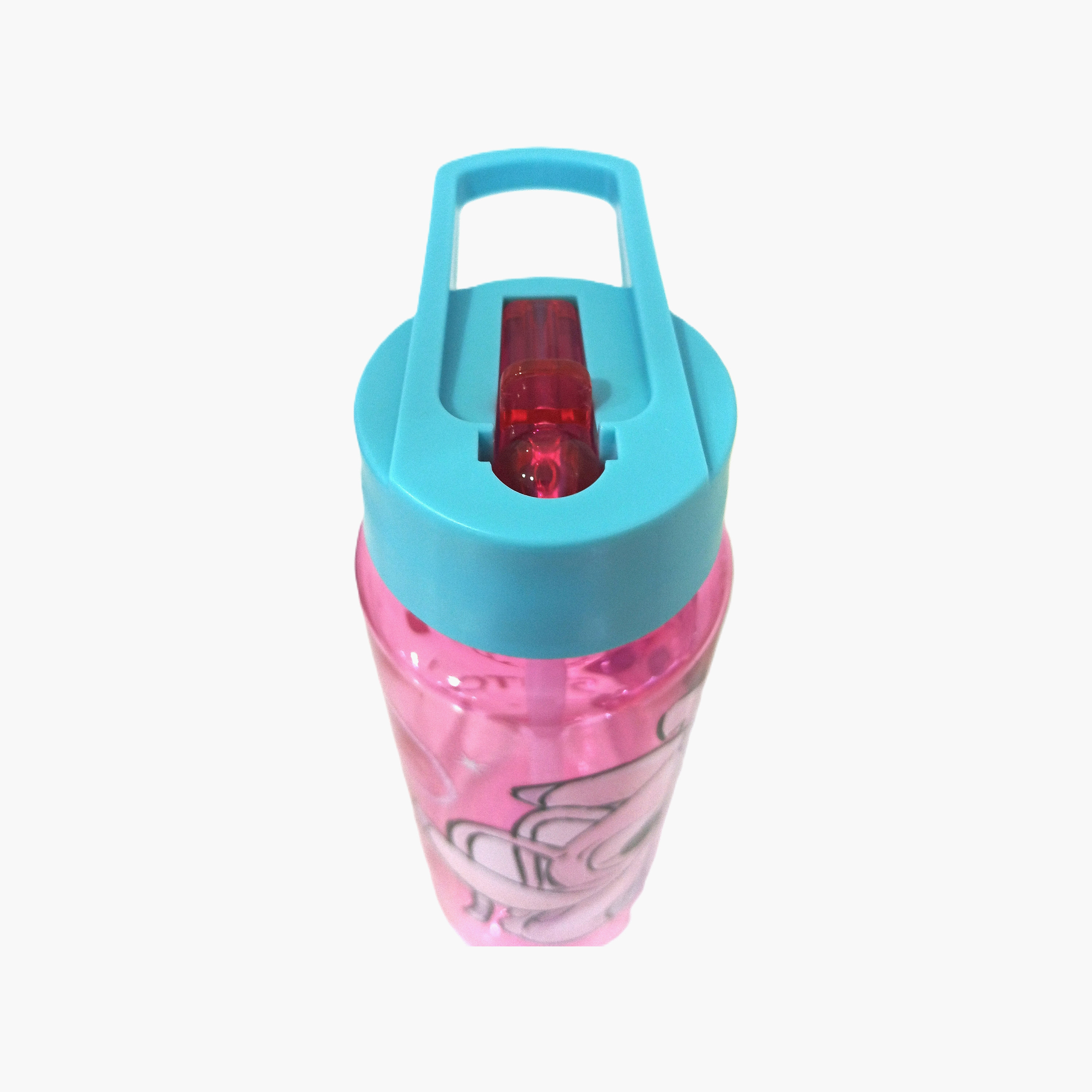 زجاجة ماء بولي بروبيلين بغطاء قابل للطي ومقبض حمل برسمة ليلو وستيتش - 650 مل-school-waterbottles-image-4