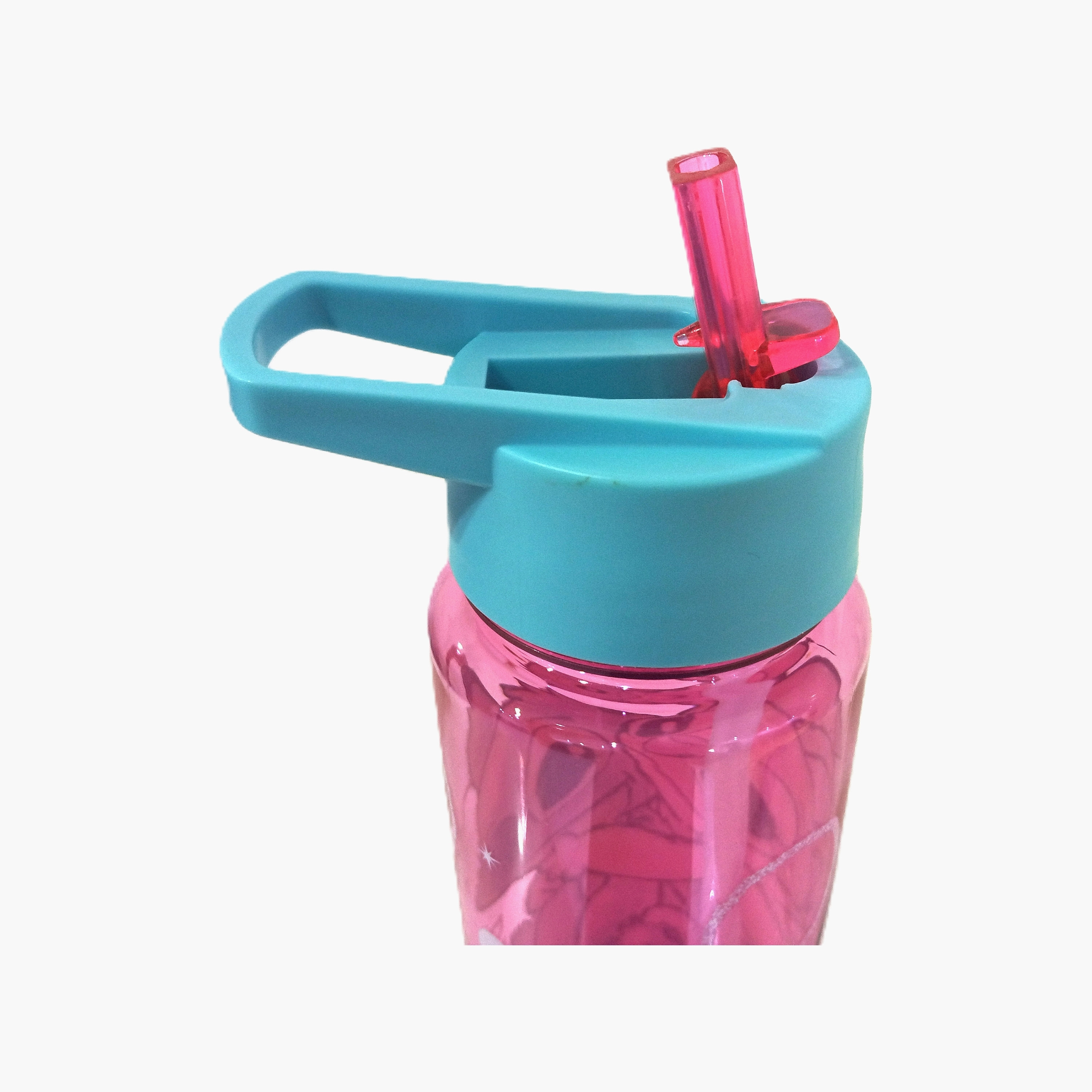 زجاجة ماء بولي بروبيلين بغطاء قابل للطي ومقبض حمل برسمة ليلو وستيتش - 650 مل-school-waterbottles-image-5