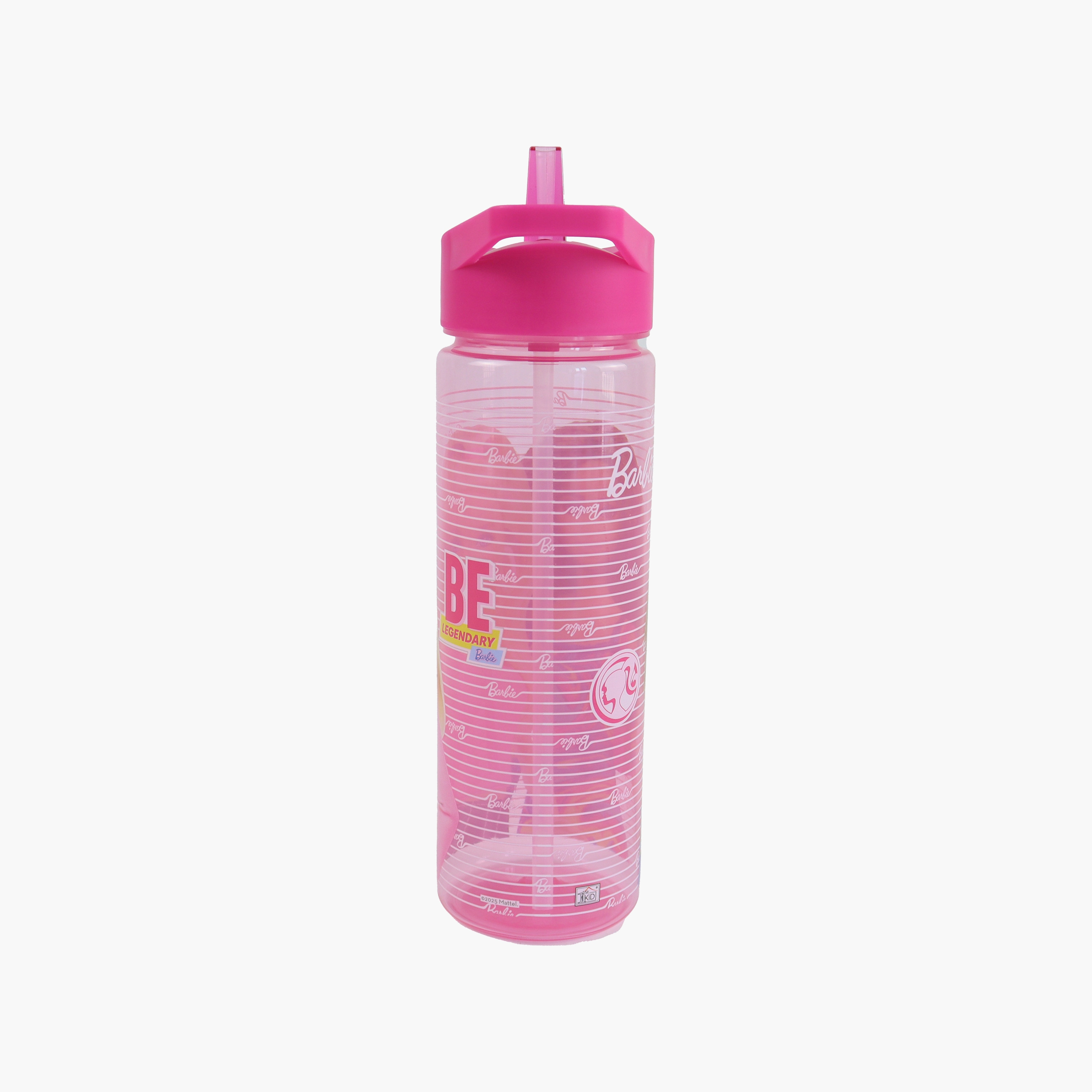 Barbie Polypropylene Water Bottle with Screw-On Lid & Carry Handle - 650 ml-school-waterbottles-image-4