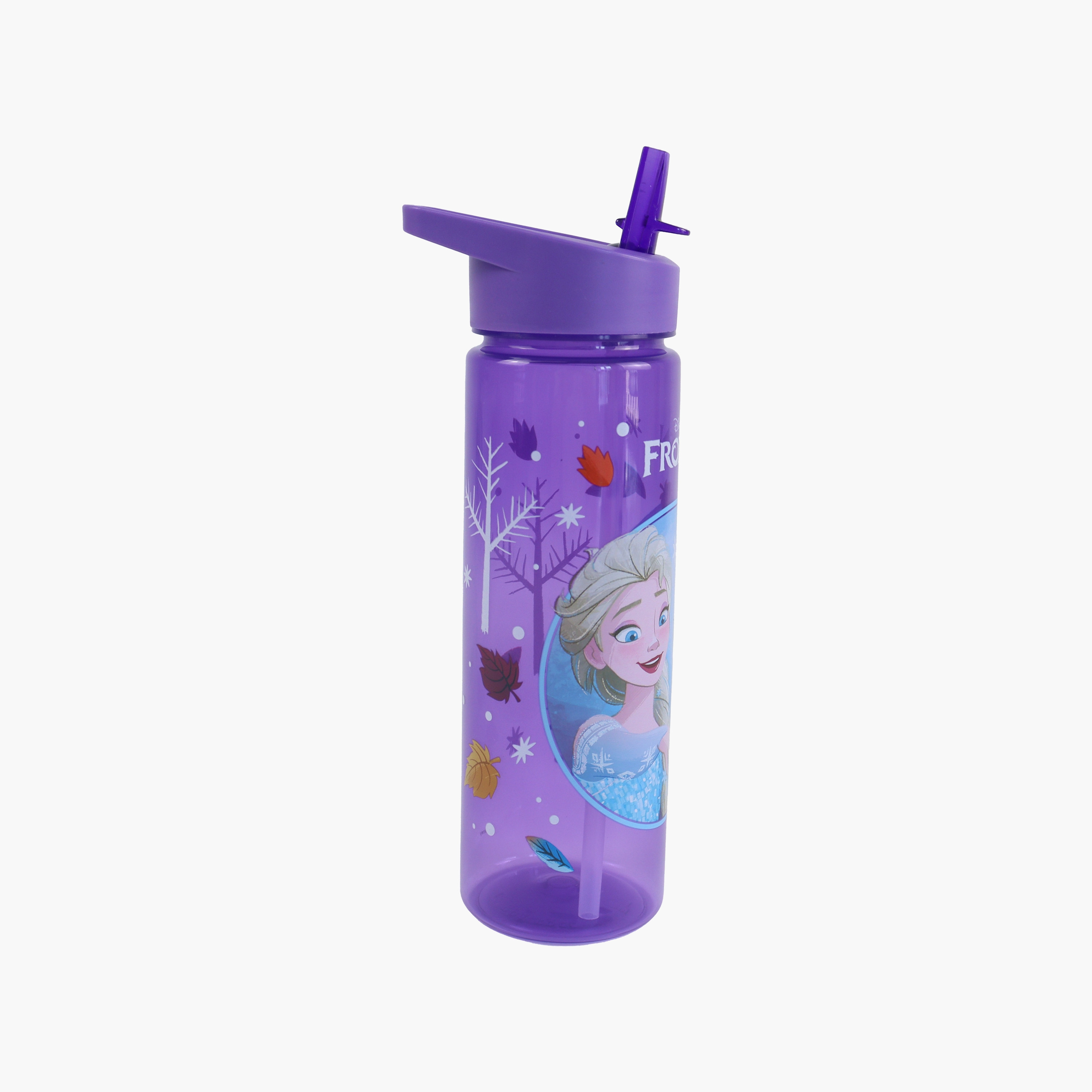 Frozen Elsa and Anna Polypropylene Water Bottle with Flip-Top Spout & Carry Handle - 620 ml-school-waterbottles-image-6