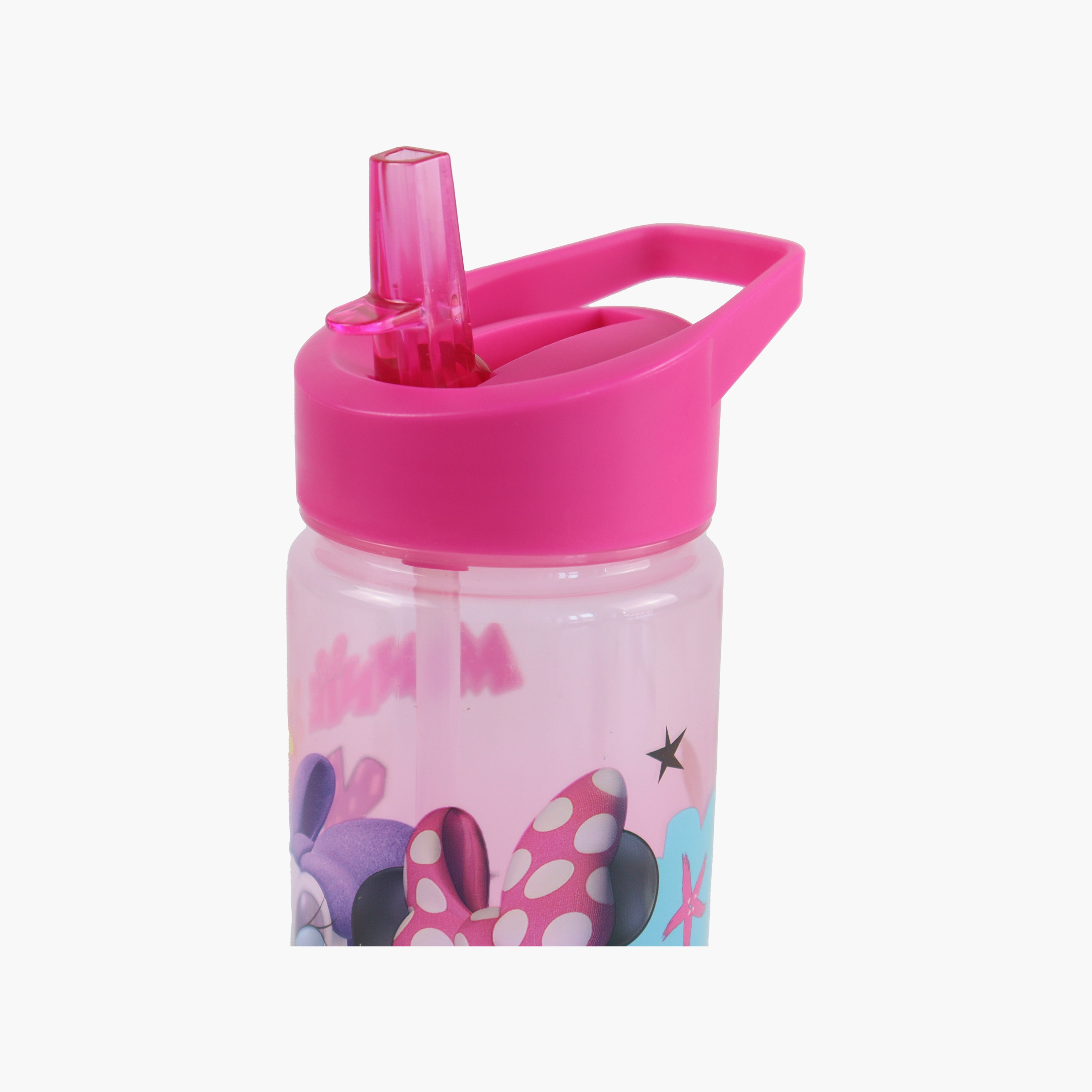 زجاجة مياه بولي بروبيلين ميني ماوس مع ماصة قابلة للطي ومقبض حمل - 620 مل-school-waterbottles-image-6