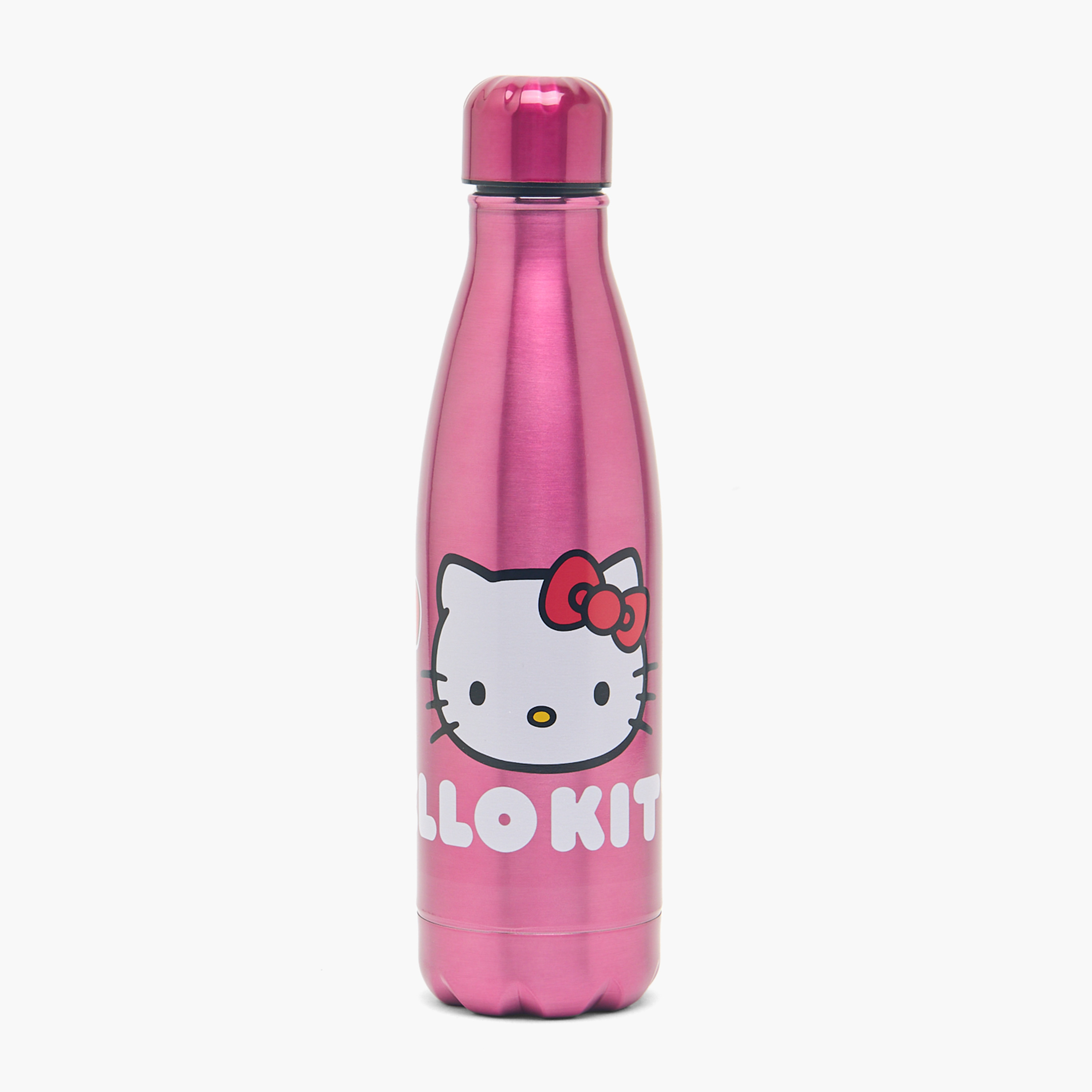 قارورة مياه ستانليس ستيل بطبعات هالو كيتي وغطاء لولبي من سانريو - 600 مل-school-waterbottles-image-1