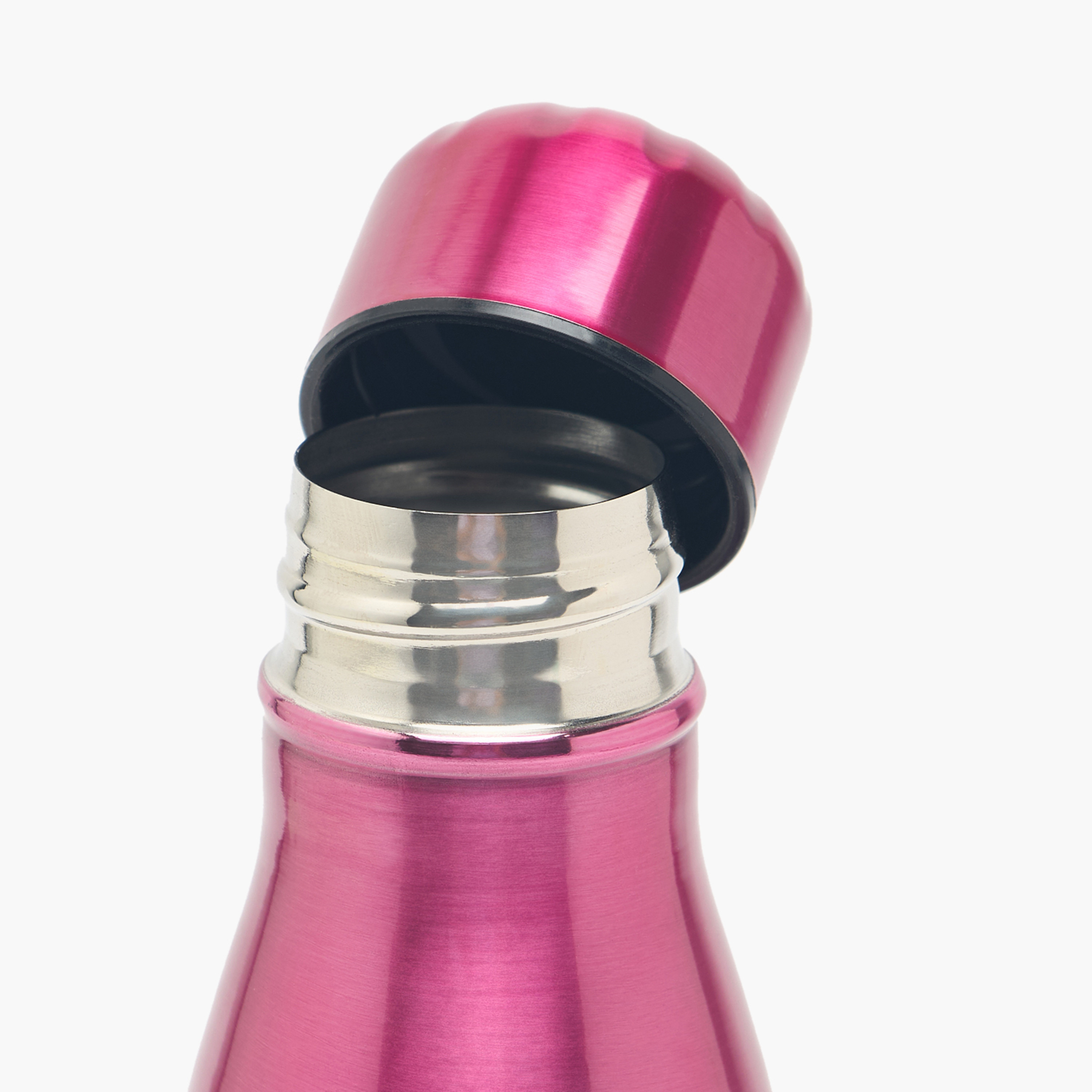 قارورة مياه ستانليس ستيل بطبعات هالو كيتي وغطاء لولبي من سانريو - 600 مل-school-waterbottles-image-6