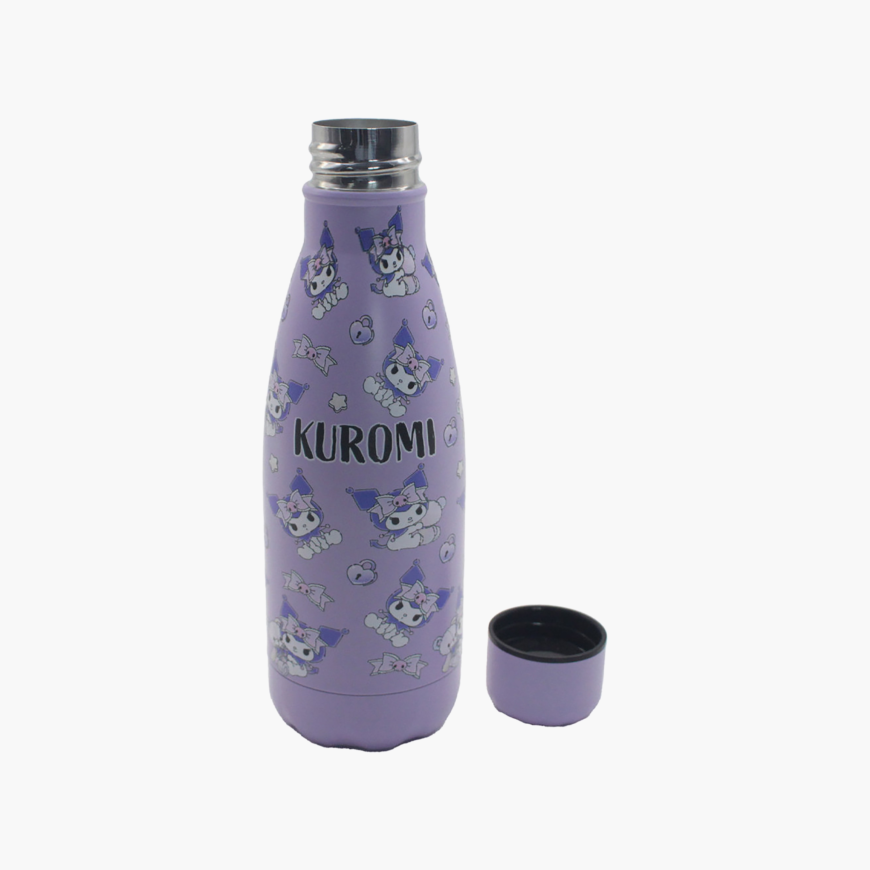 Sanrio Stainless Steel Water Bottle with Wide Opening & Spill-Resistant - 500 ml-school-waterbottles-image-2