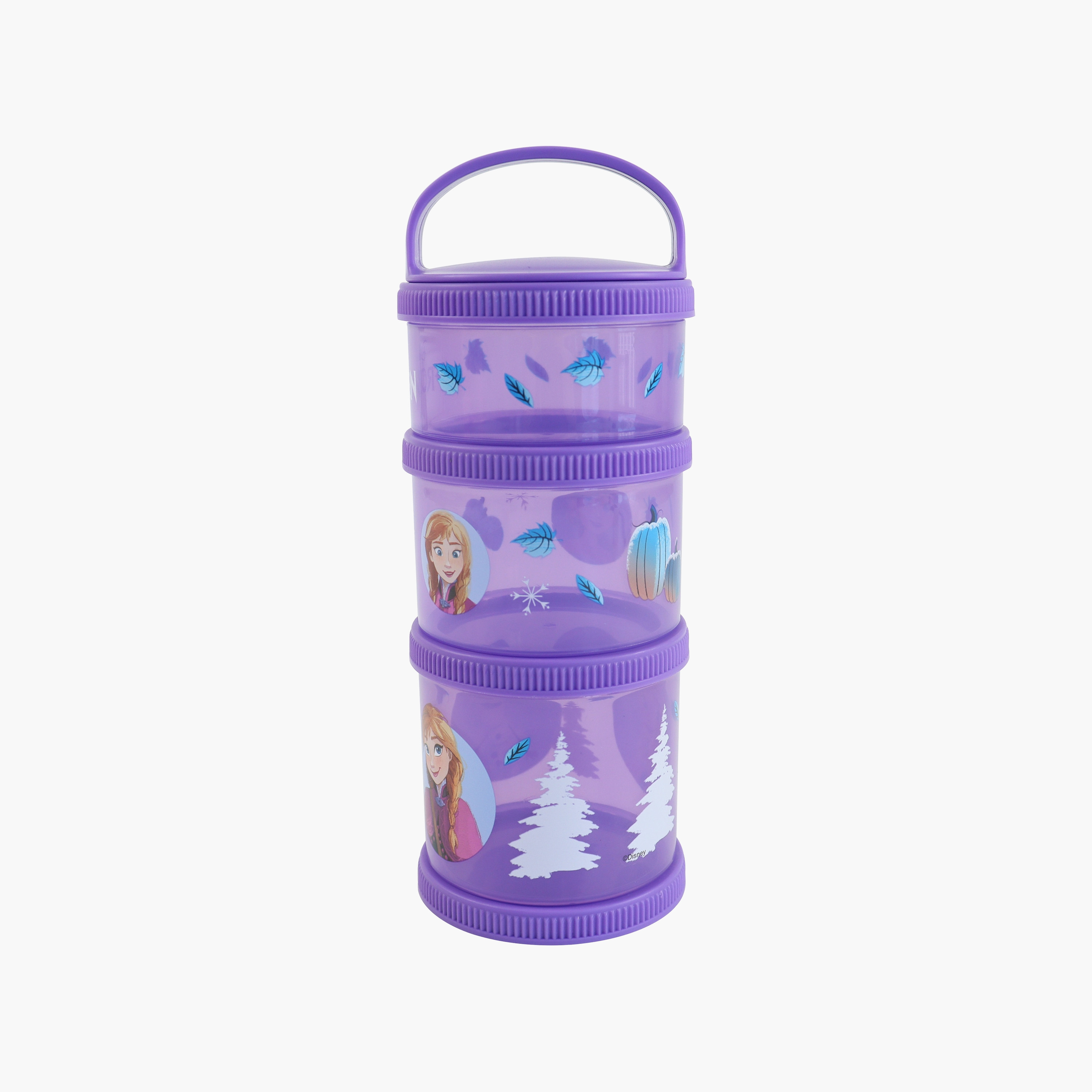 صندوق وجبات خفيفة (سناك بوكس) ديزني فروزن 3 قطع مع مقبض حمل-baby-feeding-mealtimeessentials-image-4