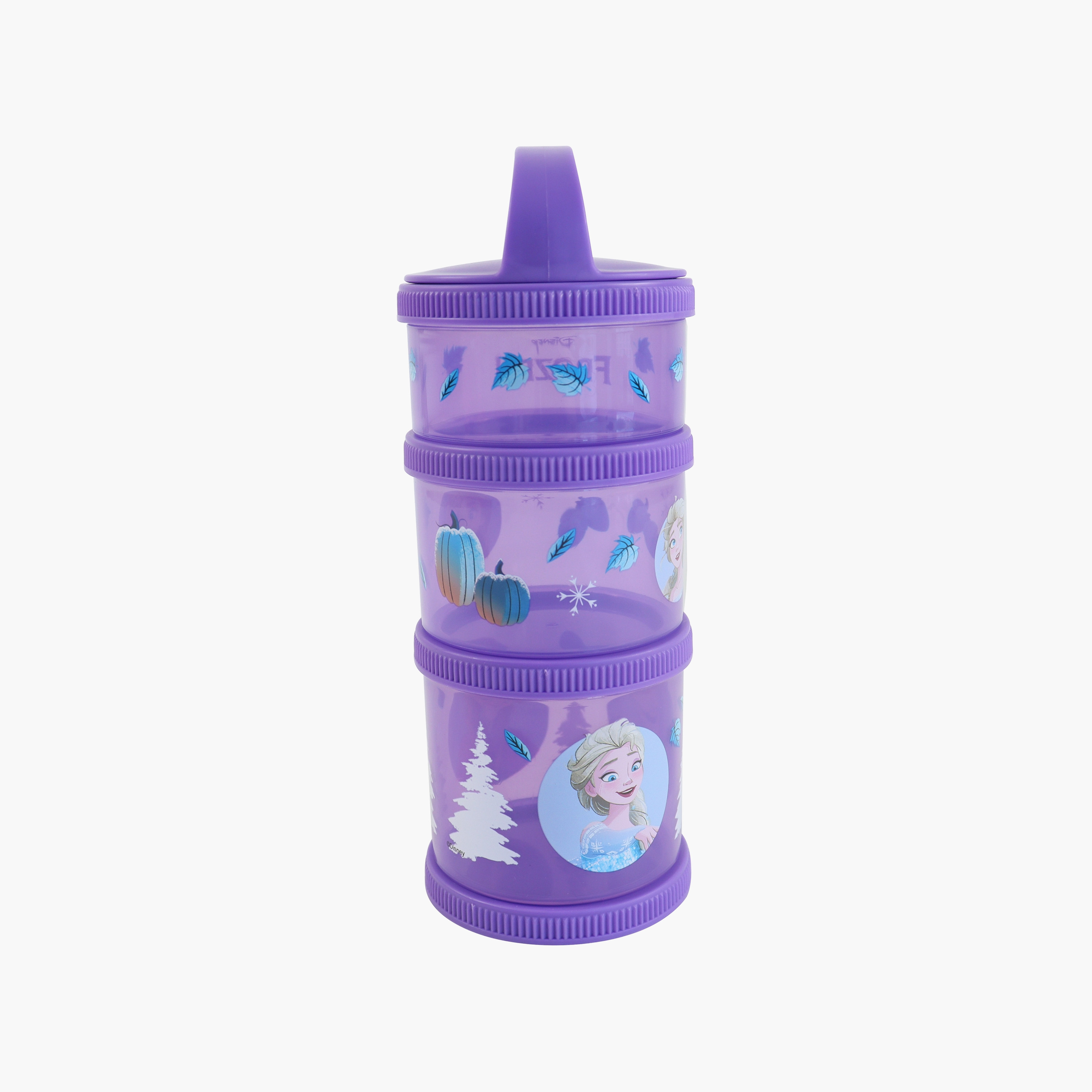 صندوق وجبات خفيفة (سناك بوكس) ديزني فروزن 3 قطع مع مقبض حمل-baby-feeding-mealtimeessentials-image-5