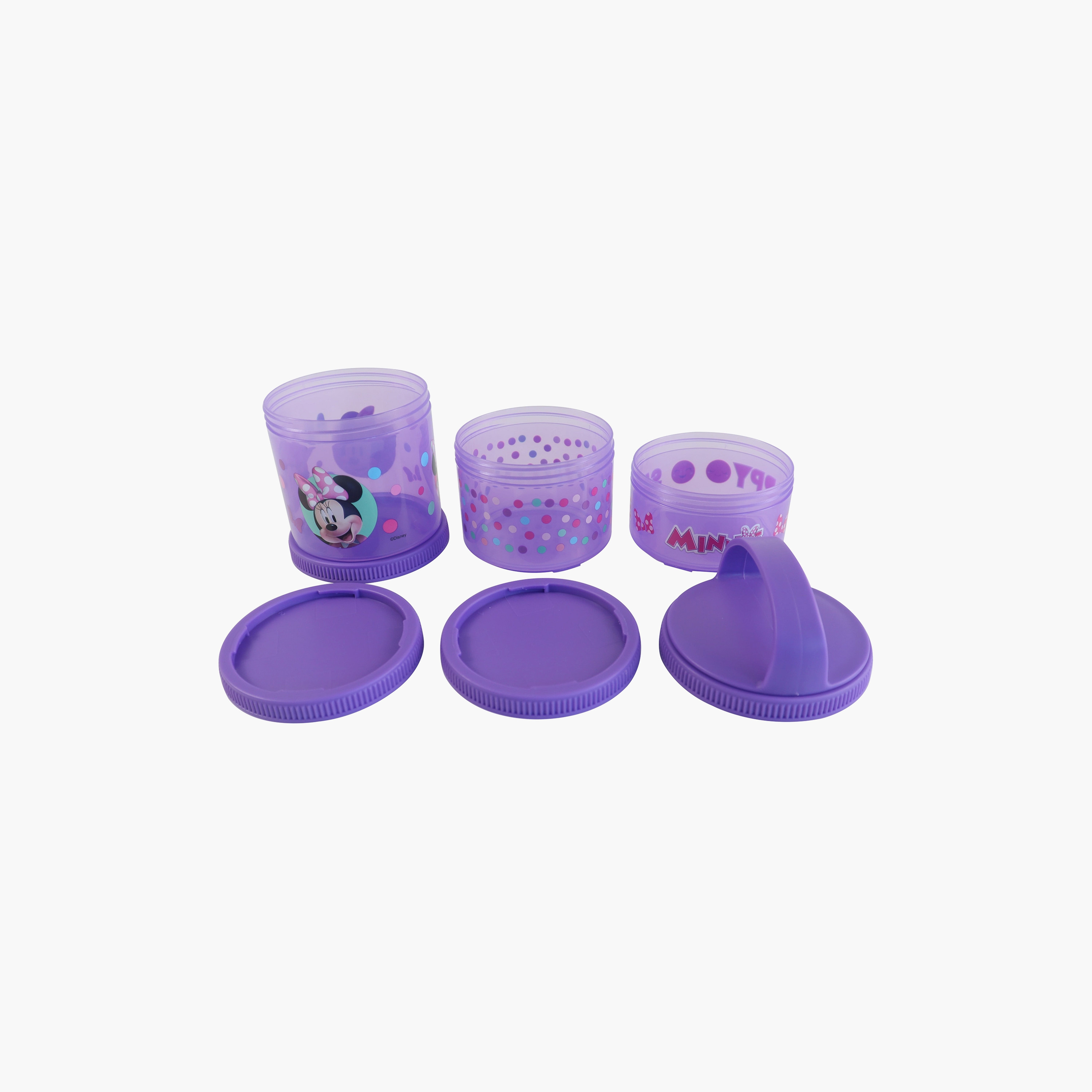 صندوق وجبات خفيفة (سناك بوكس) ديزني ميني 3 قطع مع مقبض حمل-baby-feeding-mealtimeessentials-image-3