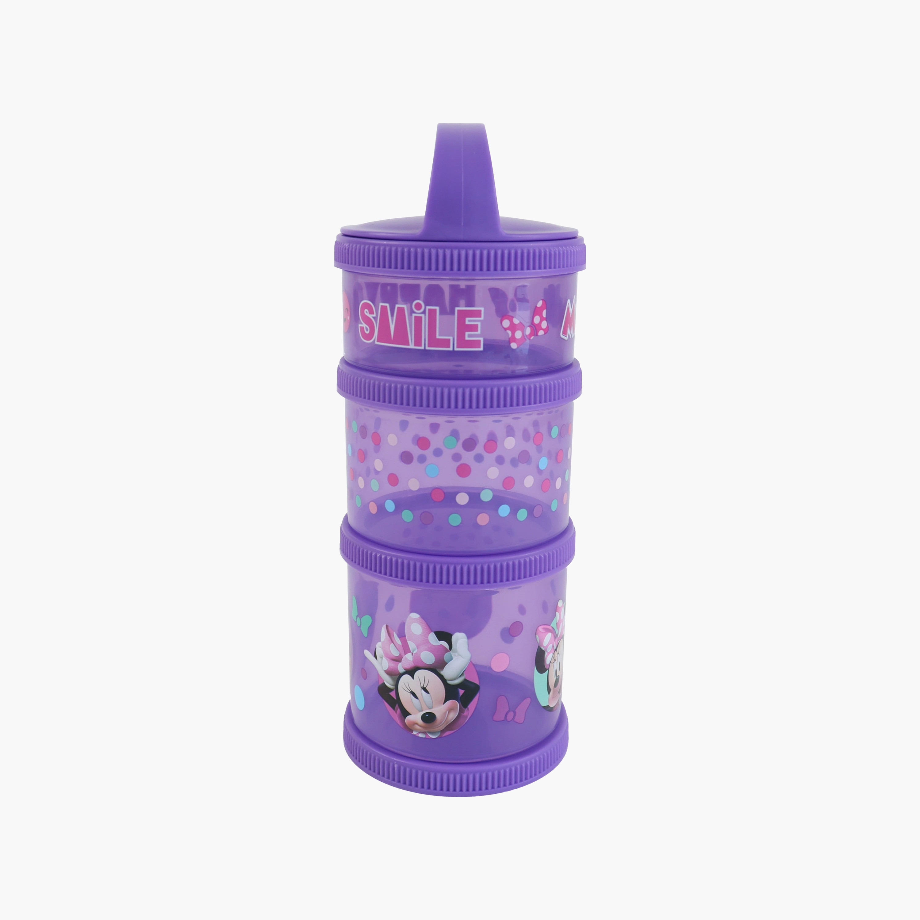 صندوق وجبات خفيفة (سناك بوكس) ديزني ميني 3 قطع مع مقبض حمل-baby-feeding-mealtimeessentials-image-5