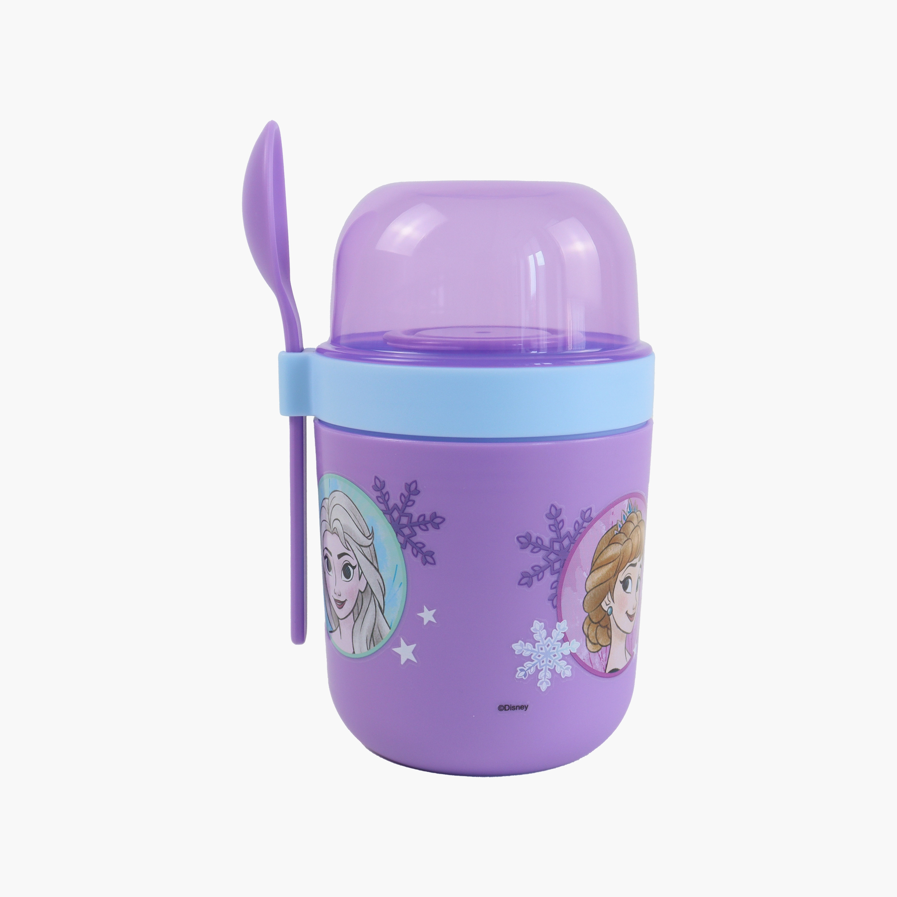 وعاء حفظ طعام معزول (حافظة حرارية) فروزن للبنات مع ملعقة-school-lunchessentials-lunchboxes-image-2