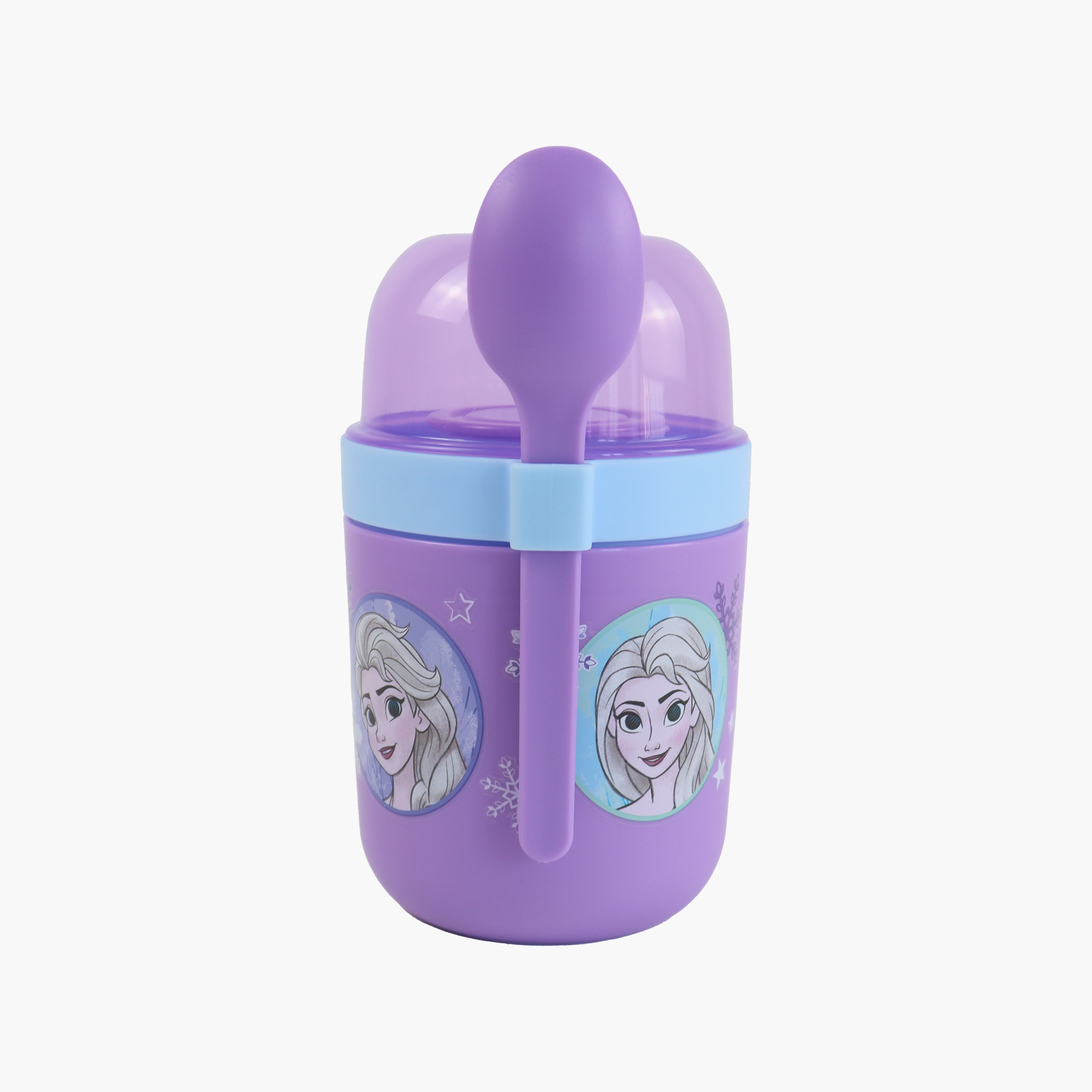 وعاء حفظ طعام معزول (حافظة حرارية) فروزن للبنات مع ملعقة-school-lunchessentials-lunchboxes-image-3